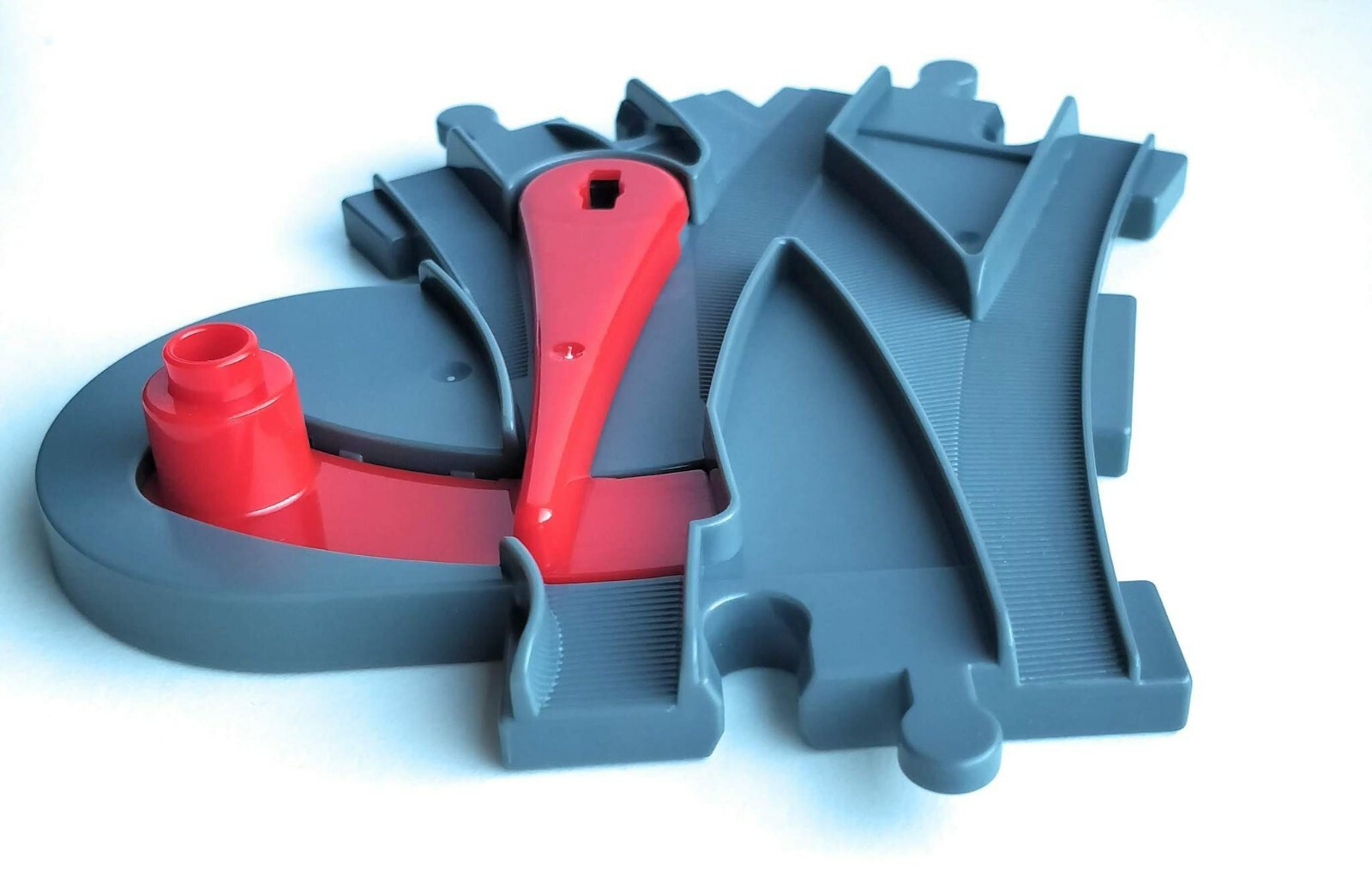 for Duplo Train Tracks curved corners straight switch cross Duplo compatible