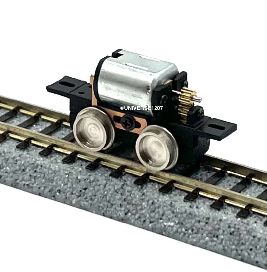 N/HOn30/HOe/009 Gauge 2-Axle Locomotives Power Drive Chassis 15mm/6mm H0e Engine