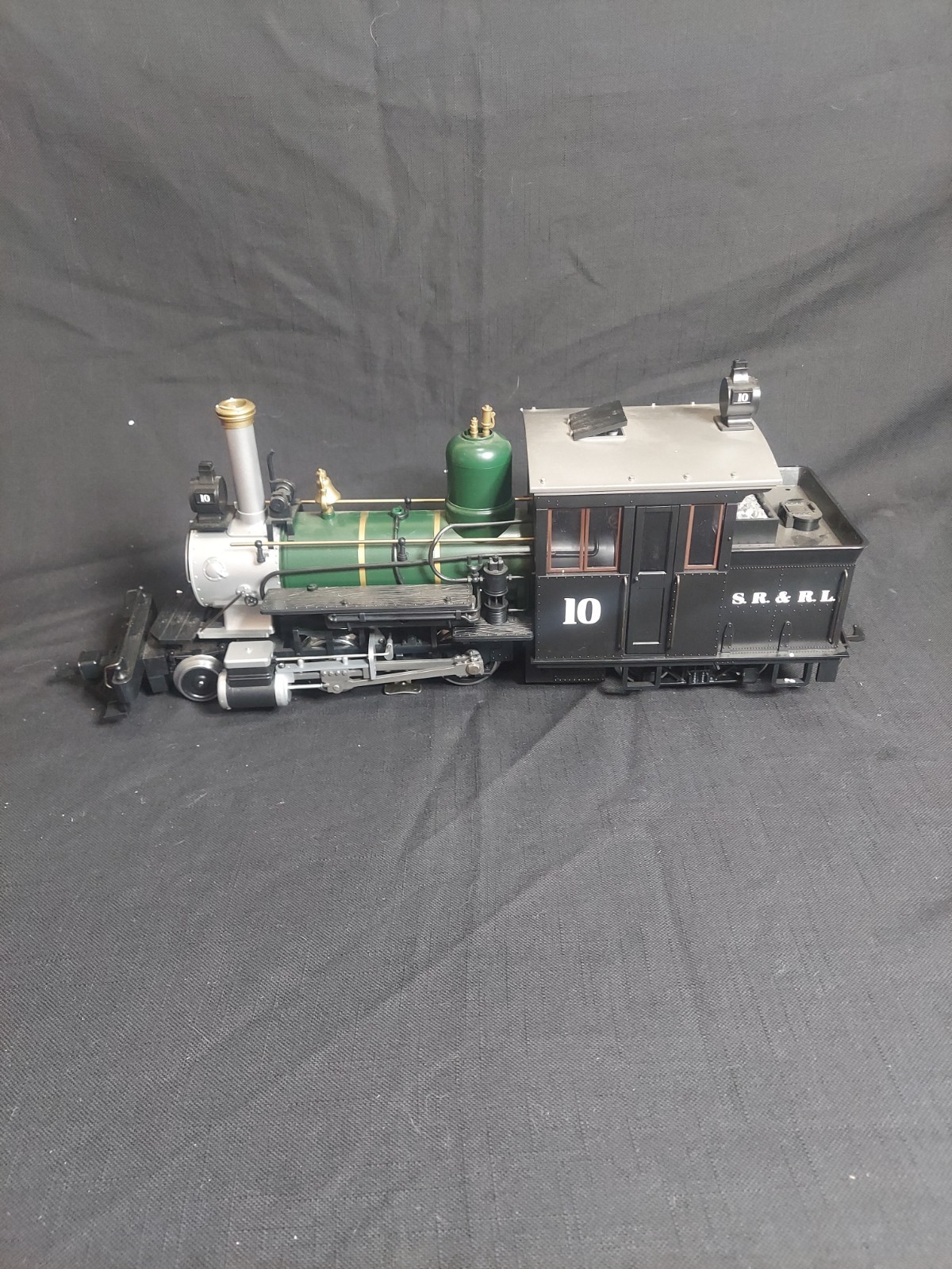 LGB 27253 Forney Dampflok S.R.&R.L #10 mit DSS mit Dampfgenerator neuw. in OVP