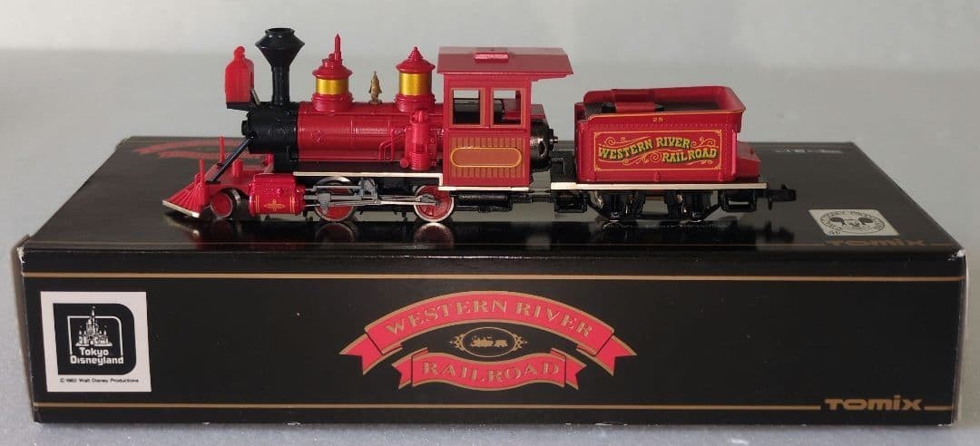 Rio Grande Steam Locomotive N Scale 1/80 Western River TOMIX Railroad Disney Ra