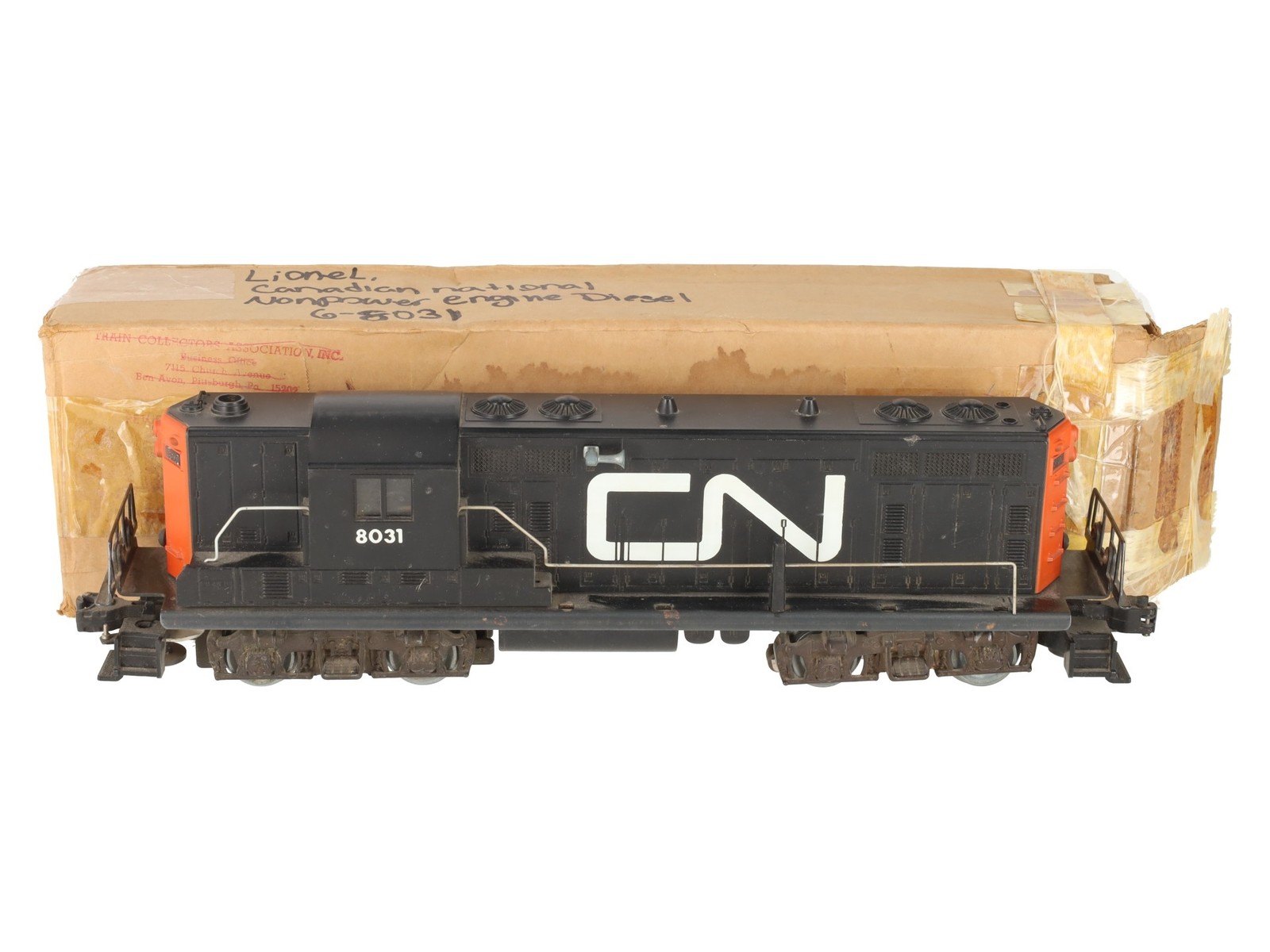 Lionel 6-8031 O Gauge Canadian National GP7 Diesel Locomotive/Box