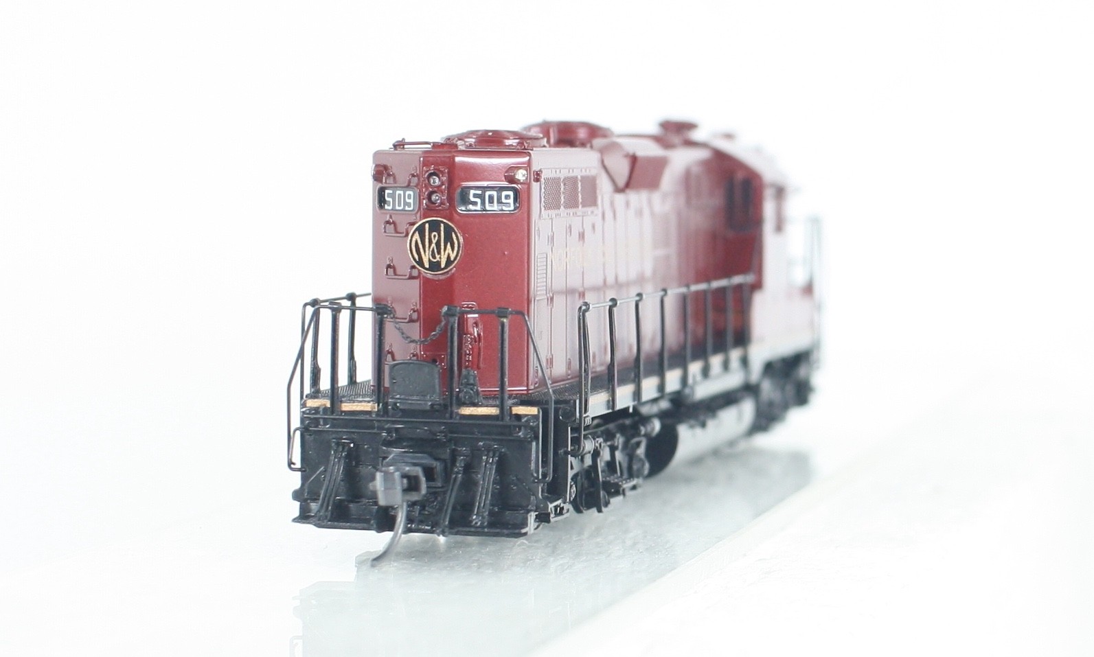HO Brass Overland Models 5620.1 Norfolk & Western GP9 Diesel #509 Excellent
