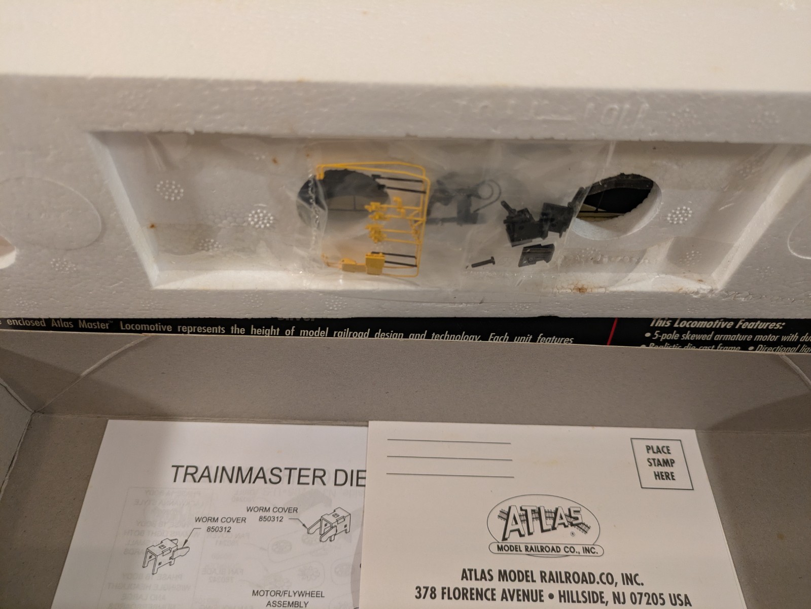 HO FM H-24-66 Train Master EL Erie Lackawanna DCC Ready NIB NOS # 7823