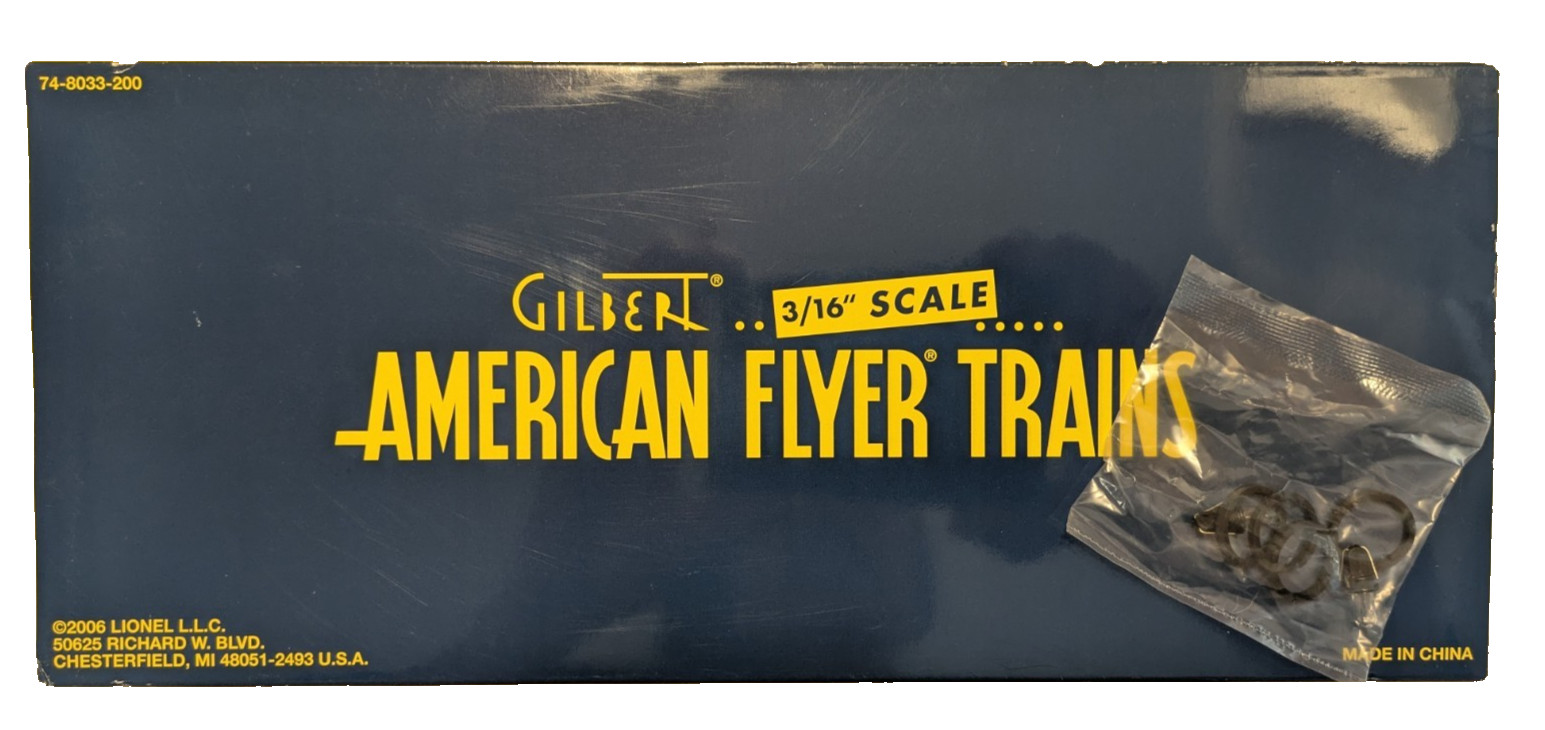 American Flyer SD9 Diesel 6-48065, S Gauge, diecast frame and trucks -NEW IN BOX