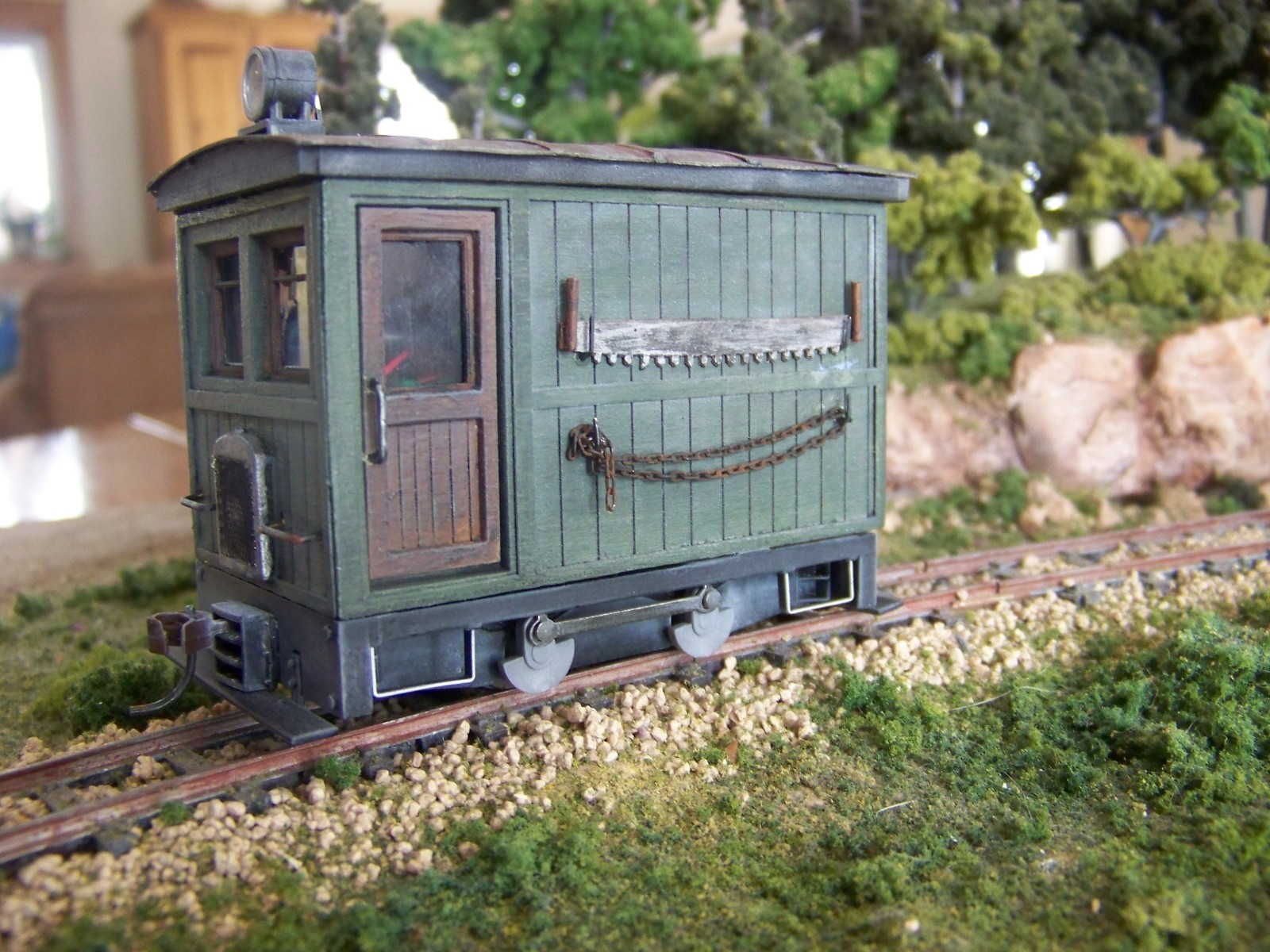 ON30 ,BOX CAB, M.O.W KIT , FITS BACHMANN 0-4-0 SIDE ROD AS DONOR MOTOR