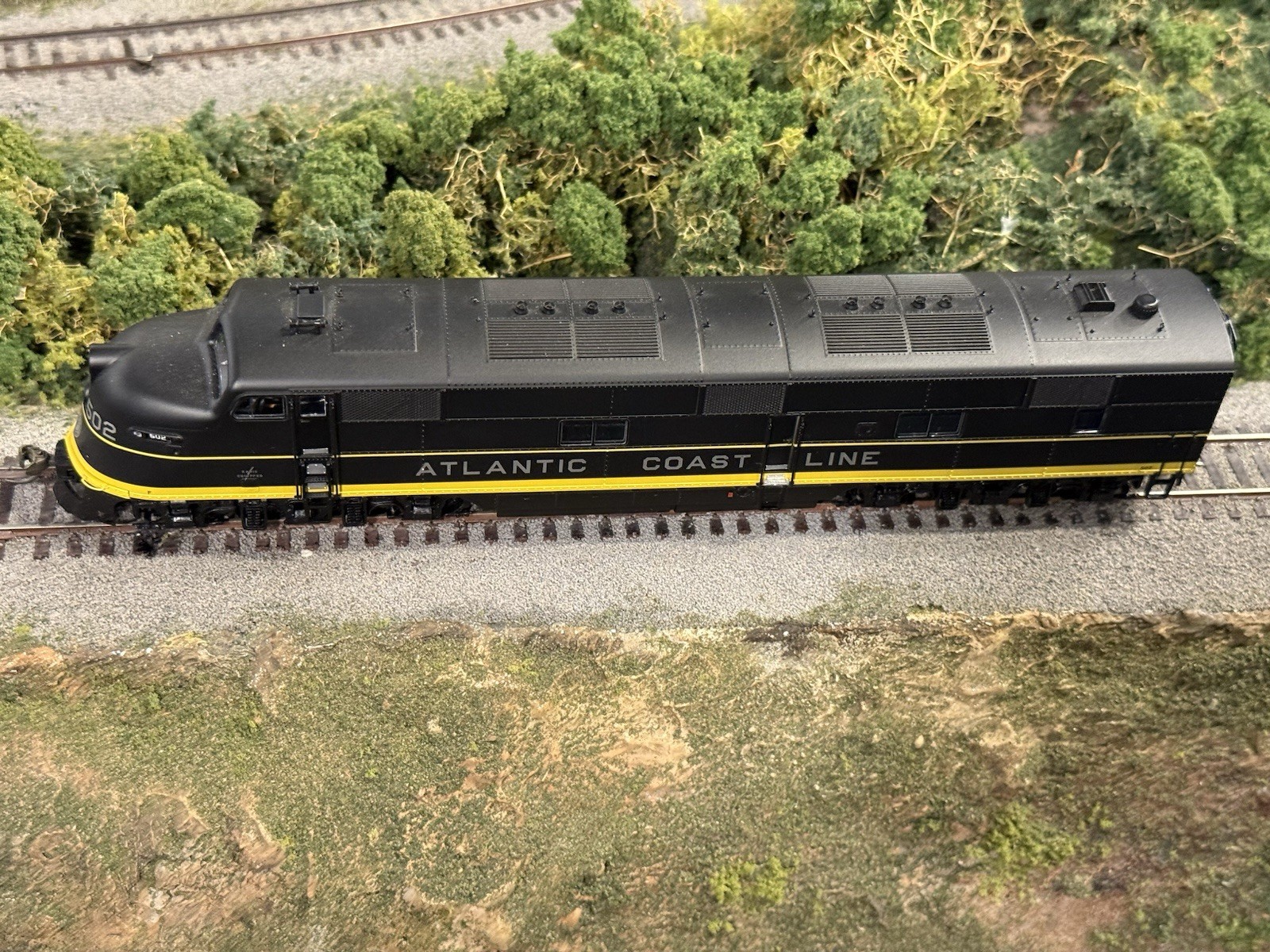 HO Proto 2000 DCC/Tsunami2 SOUND Atlantic Coast Line EMD E6 #502
