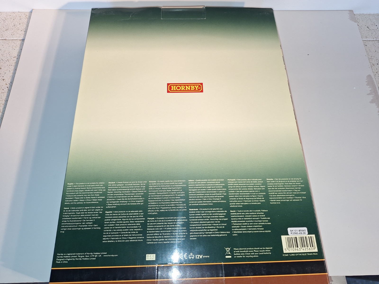 Hornby R2570 Lord Of the Isles Train Pack. Ltd Ed. Mint, Unused. OO Scale.Boxed