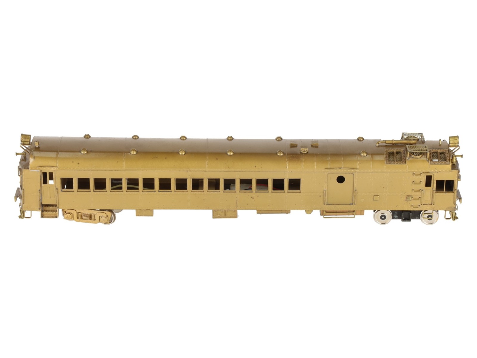 NJ Custom Brass 4666 HO Brass PRR Pennsy Gas Electric Doodlebug – Unpainted EX