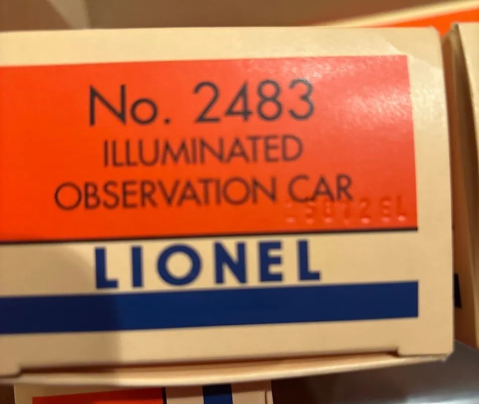 Lionel O Gauge 1964W Union Pacific Anniversary ALCO Set – New, Open Box with CoA