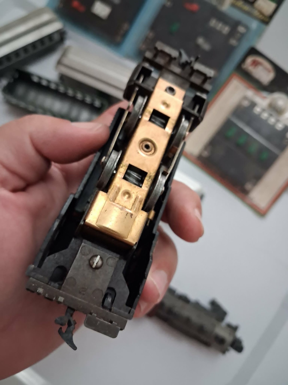 model train items. Unknown condition 3 engines and multiple cars
