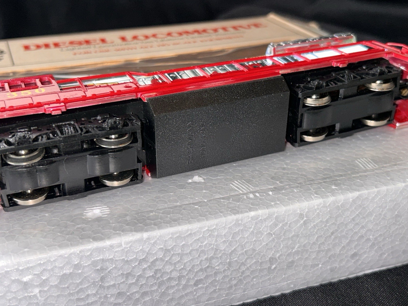 Vtg Bachmann HO Scale Santa Fe 350 GE U36B Powered Diesel Locomotive Box Manual