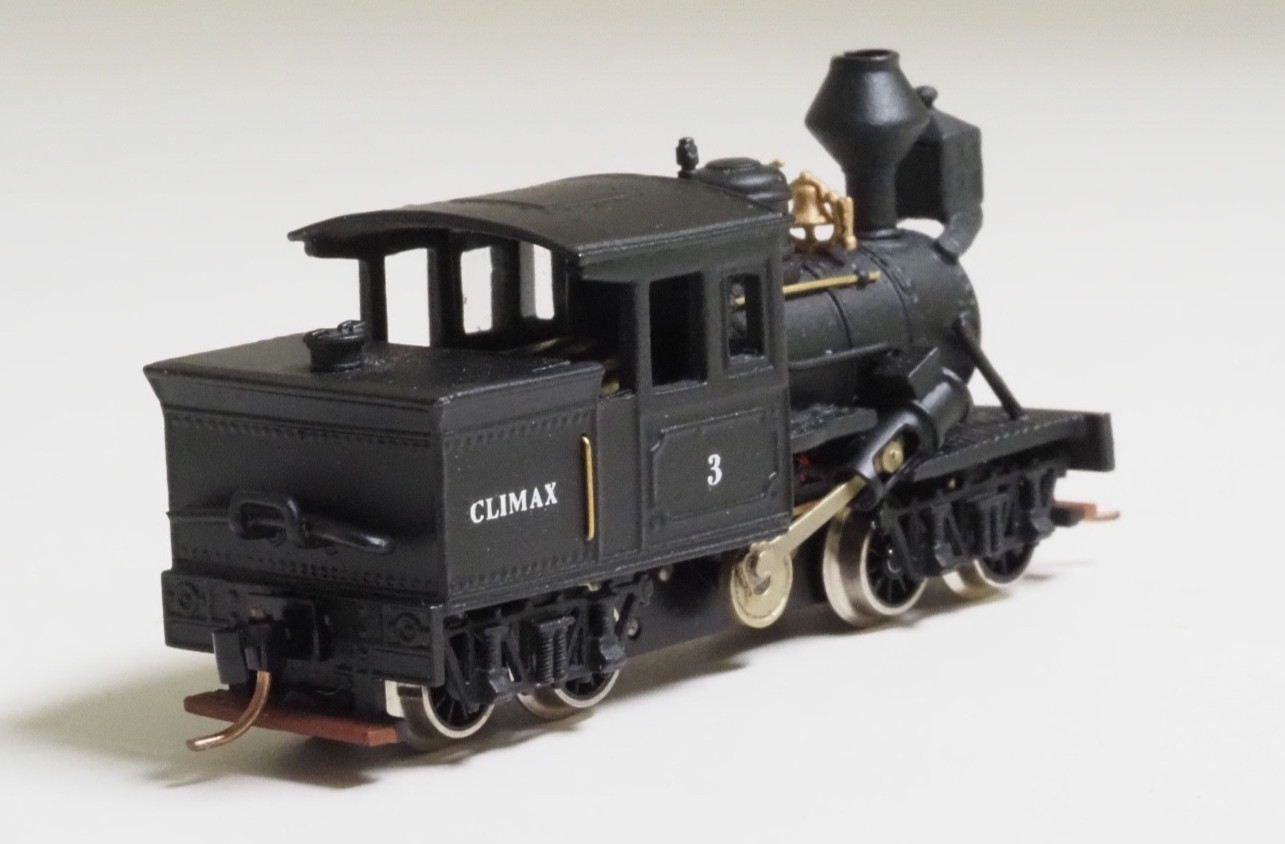 Brass N-scale 30055 Westmodel 20 Ton Climax B Typ coreless motor, New in Box