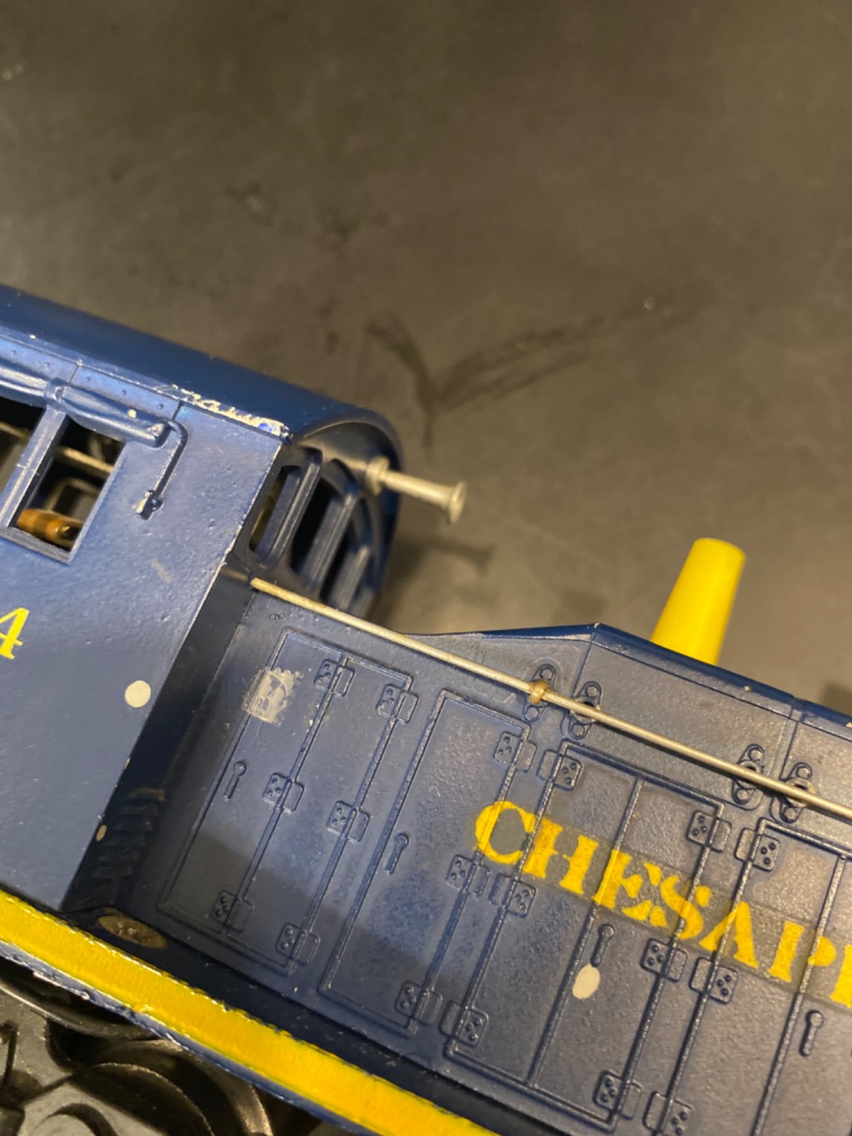 Lionel 624 Chesapeake & Ohio Diesel Switcher Loco Tested Runs Intact Decals