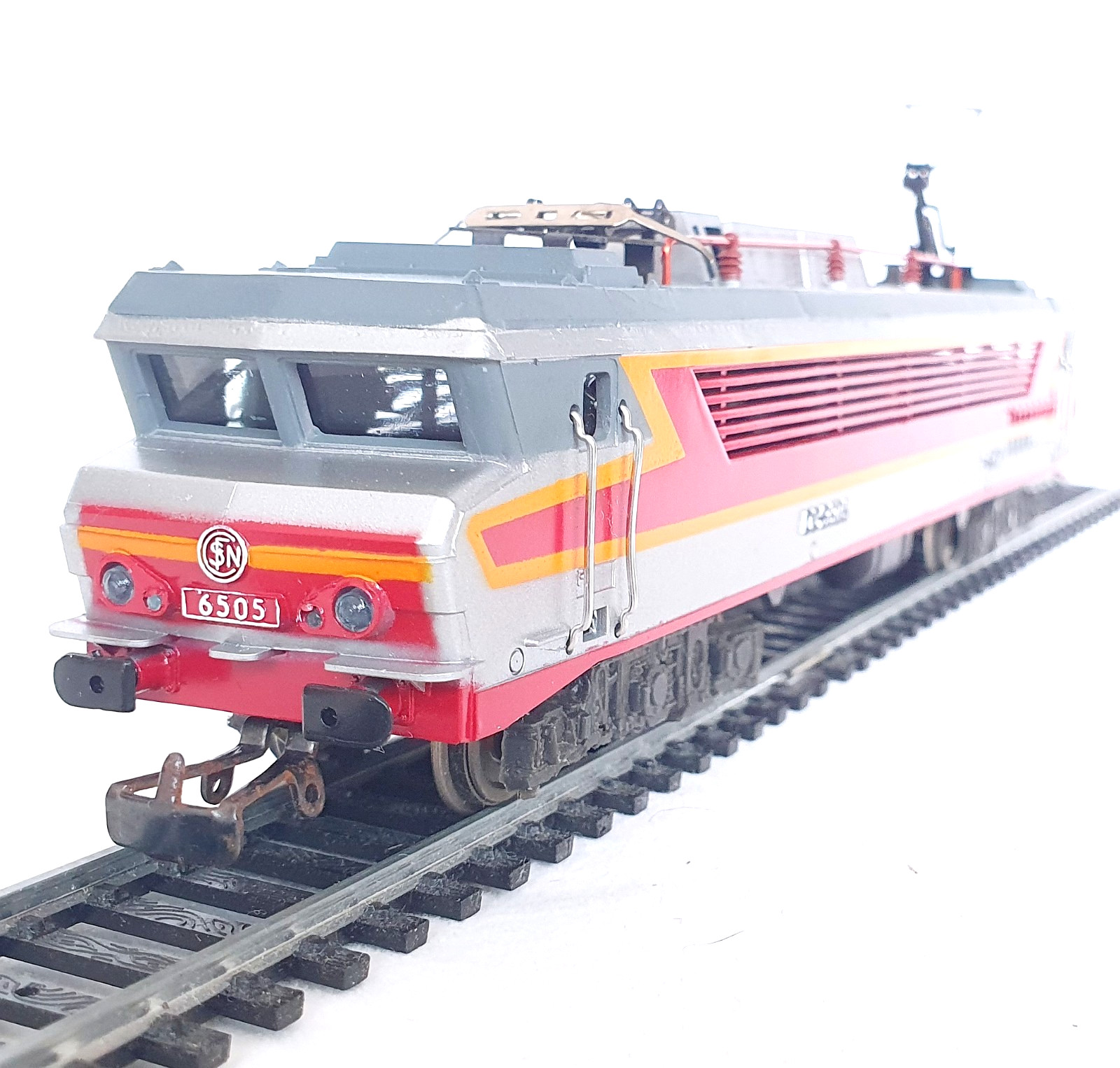 Jouef HO 1:87 SNCF French CC 6505 GRAND CONFORT ELECTRIC LOCOMOTIVE 8436 NM`76