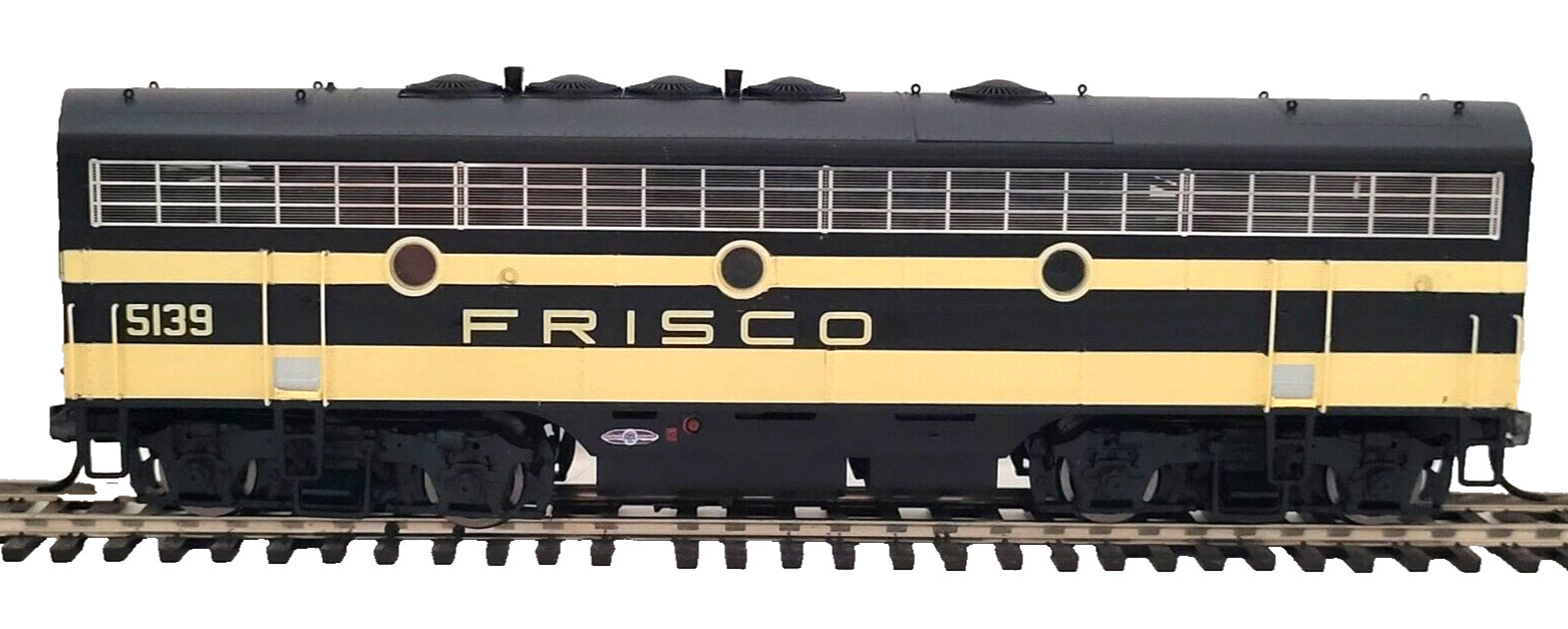 Intermountain 49545S-04 HO Scale F7B Frisco #5139 DC Sound New Tested