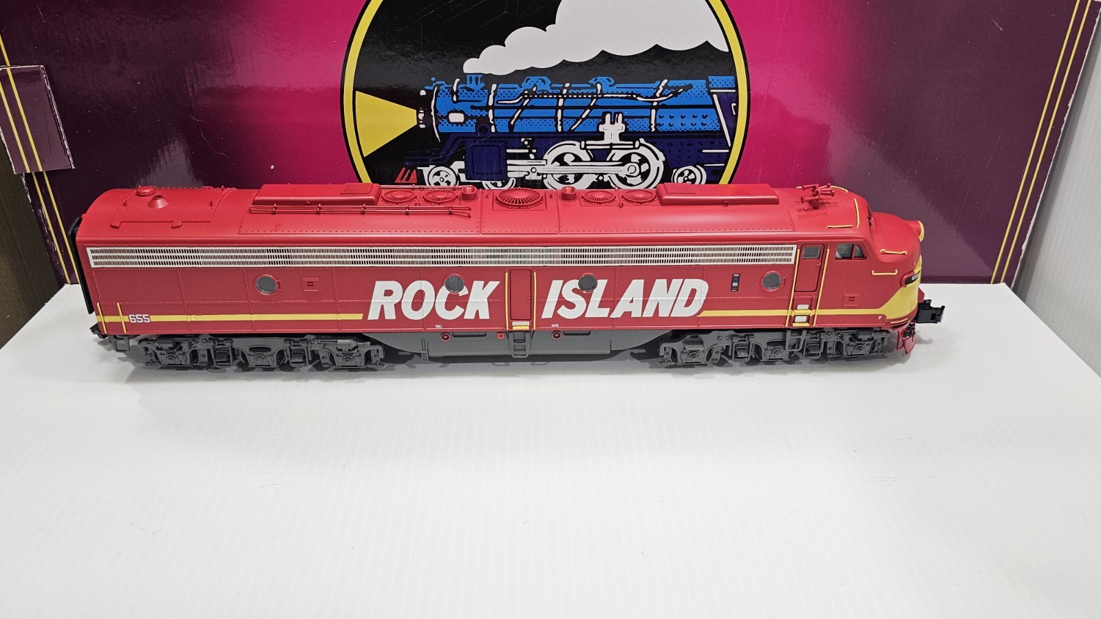 MTH 20-20187-1 Rock Island Premier E-8 ABA Diesel Set Protosound 3.0 PS 3