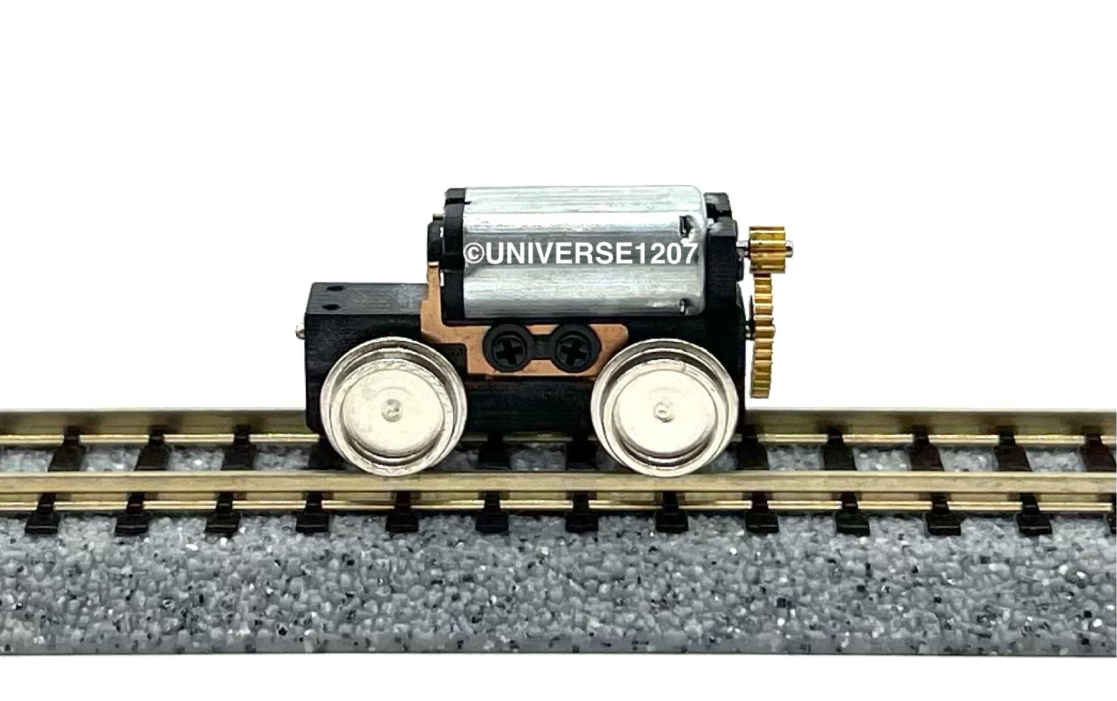 N/HOn30/HOe/009/On18 Scale Narrow Gauge Locomotive Power Drive Chassis 14mm/7mm