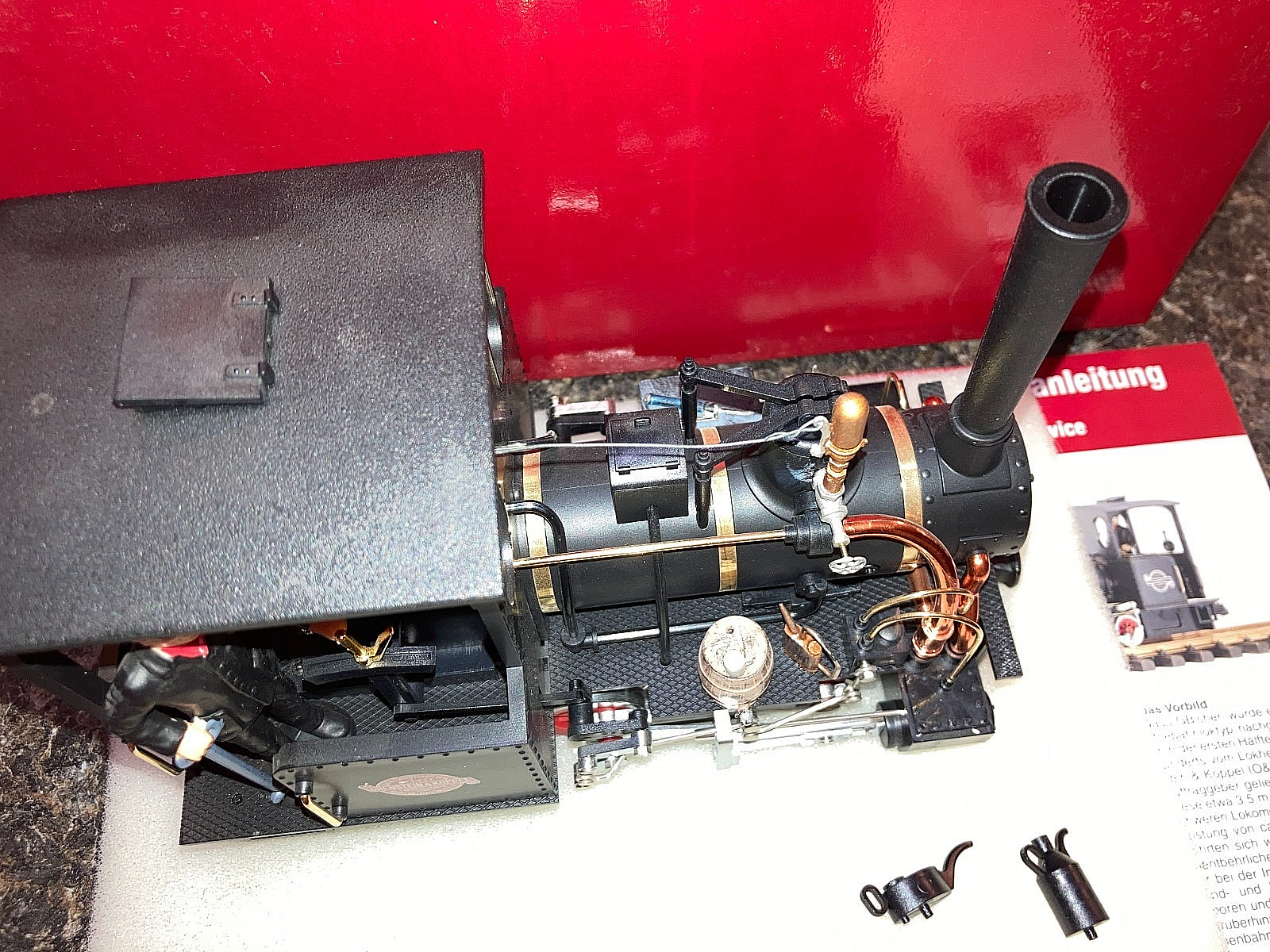 LGB G Gauge 20140 Orenstein & Koppel Field Railway Steam Locomotive OB Runs Well