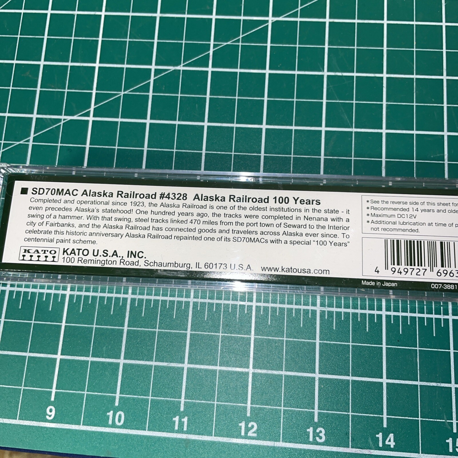 New! Kato N-Scale 176-6412 SD70MAC Alaska 100 Years $145.00 Make Offer