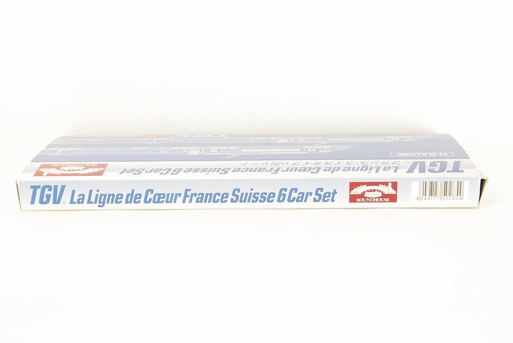 KATO N scale TGV 10-909 La Ligne de Coeur France Suisse 6 car set Flaw Condition