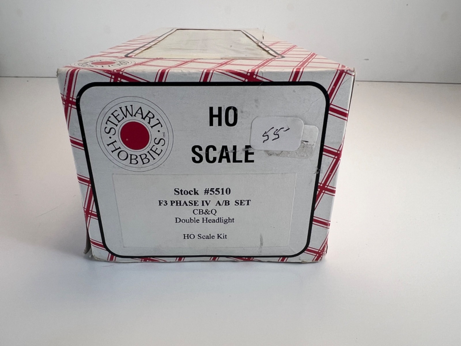 Stewart Hobbies HO F3 Phase IV A/B Set CB&O Double Headlight NEW/NIB/NOS/UNUSED