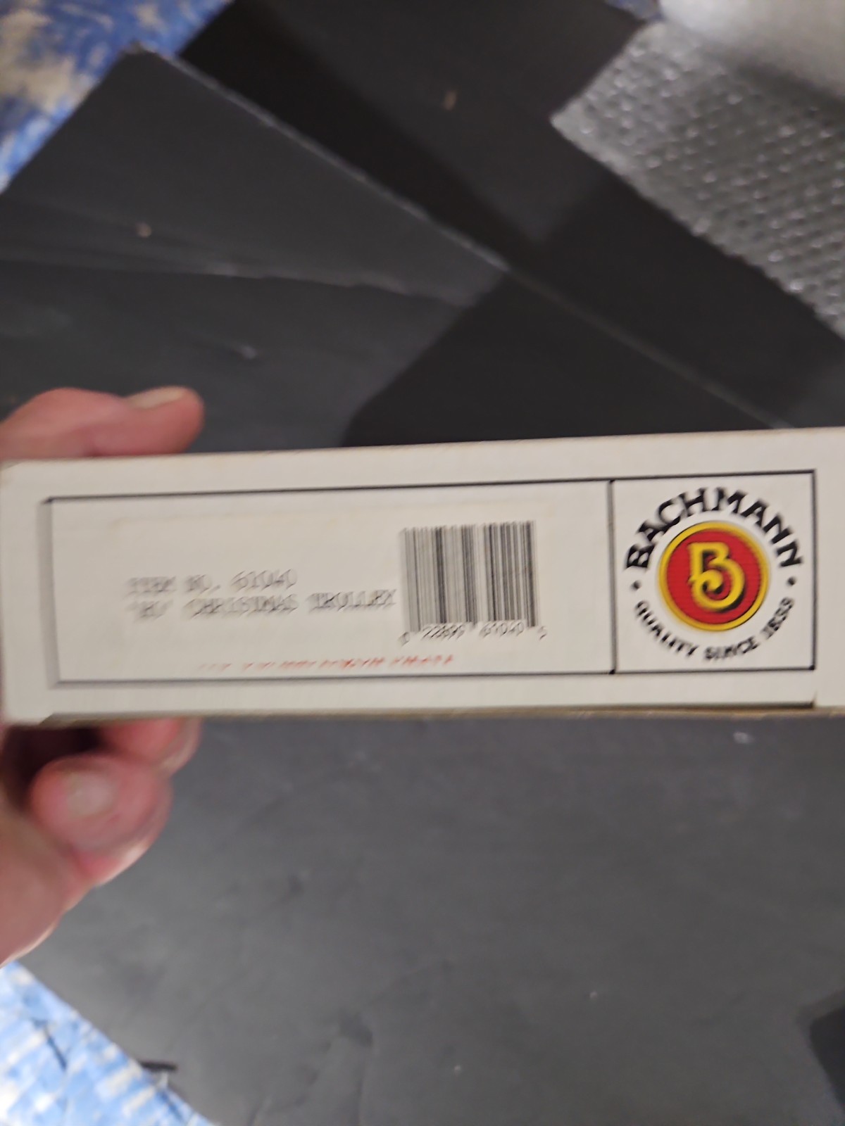 Bachmann HO Scale 61040 Christmas Brill Trolley NIB Brand New Complete Paperwork