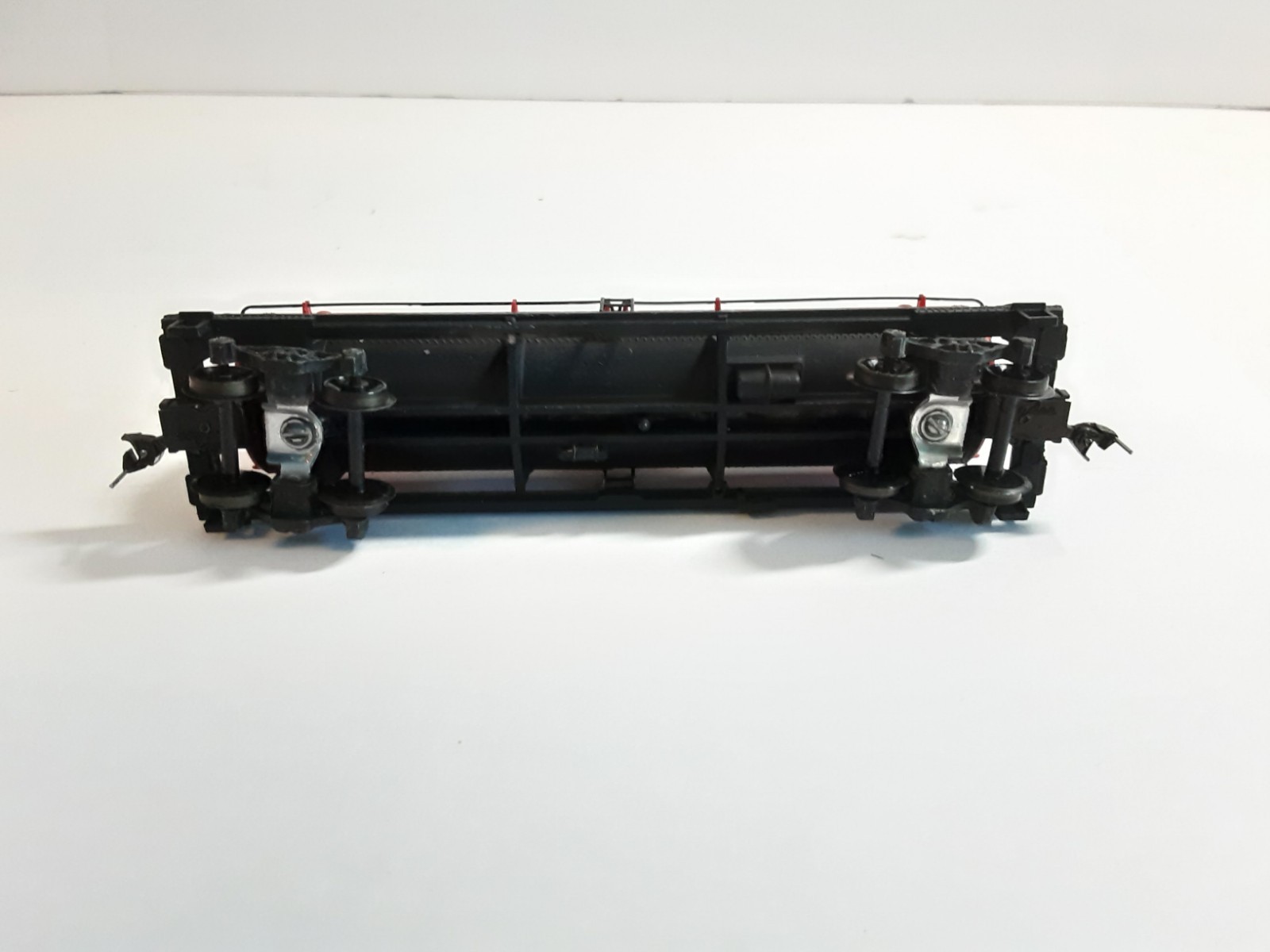Vtg Lot Of 6 Box Cars, Tanker Cars, Flat Cars, Gondola See Description (2)