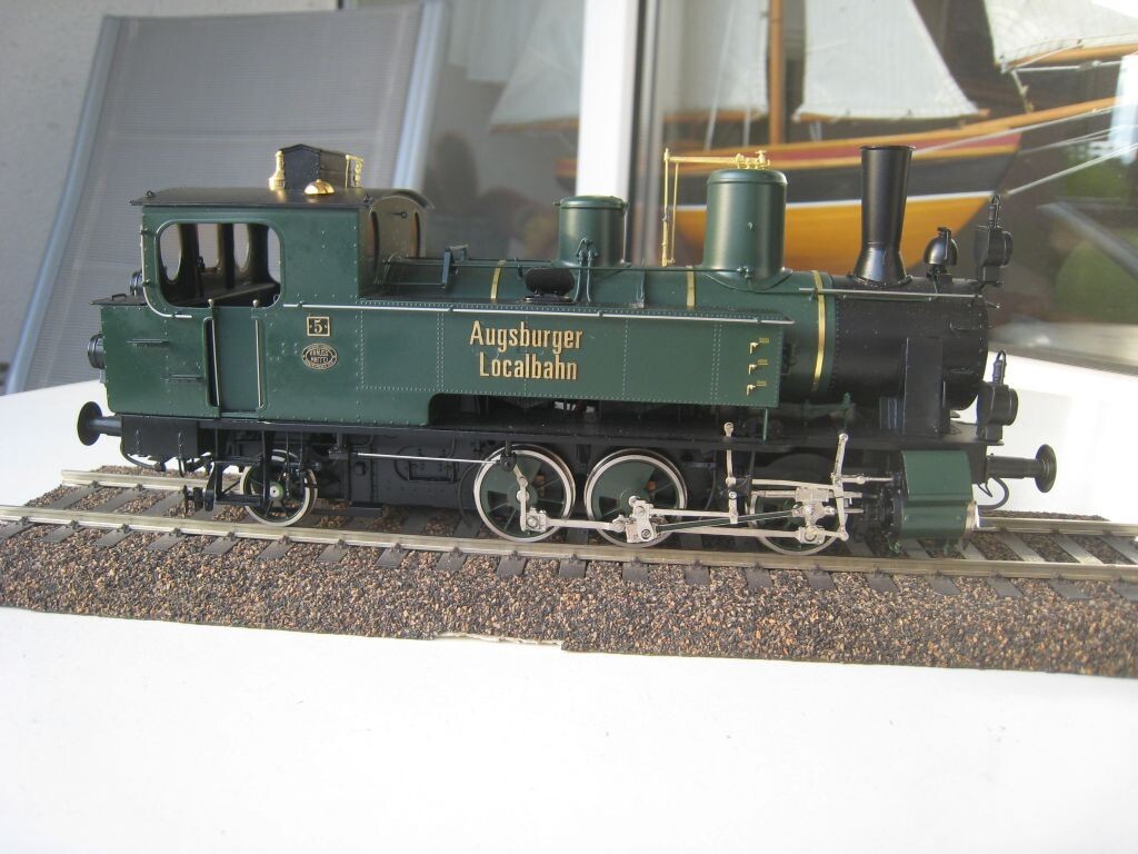 Micro Metakit Spur 0 Locomotive Bay D VIII 90004S Brass Absolute Rarity OVP