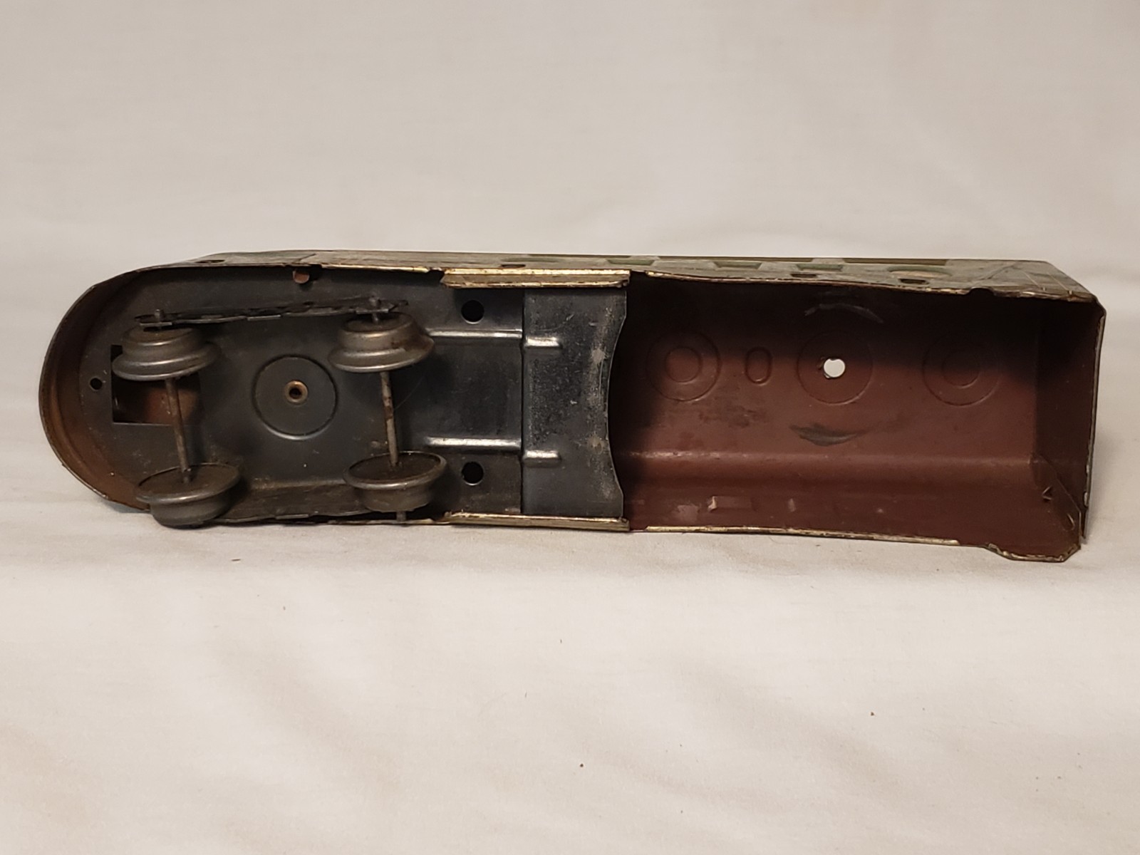 Marx Marlines O Gauge Tin Train B&O Diesel Baltimore & Ohio 62 Locomotive Shell