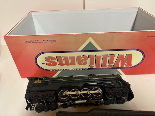 Williams O S2-102 PENNSYLVANIA S-2 6-8-6 Steam Turbine #6200 Green W/TRUE BLAST