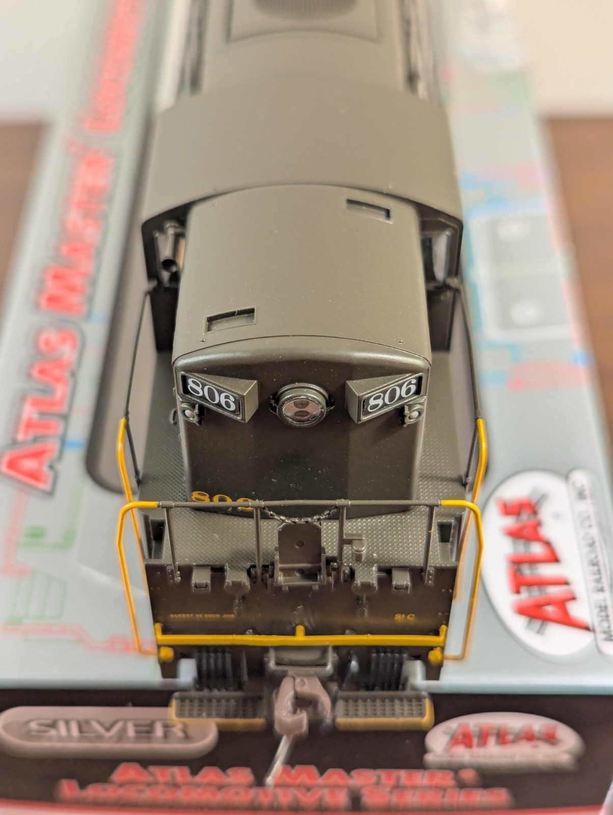 Atlas Master Silver Series HO Scale FM Trainmaster Reading #806 DCC Ready