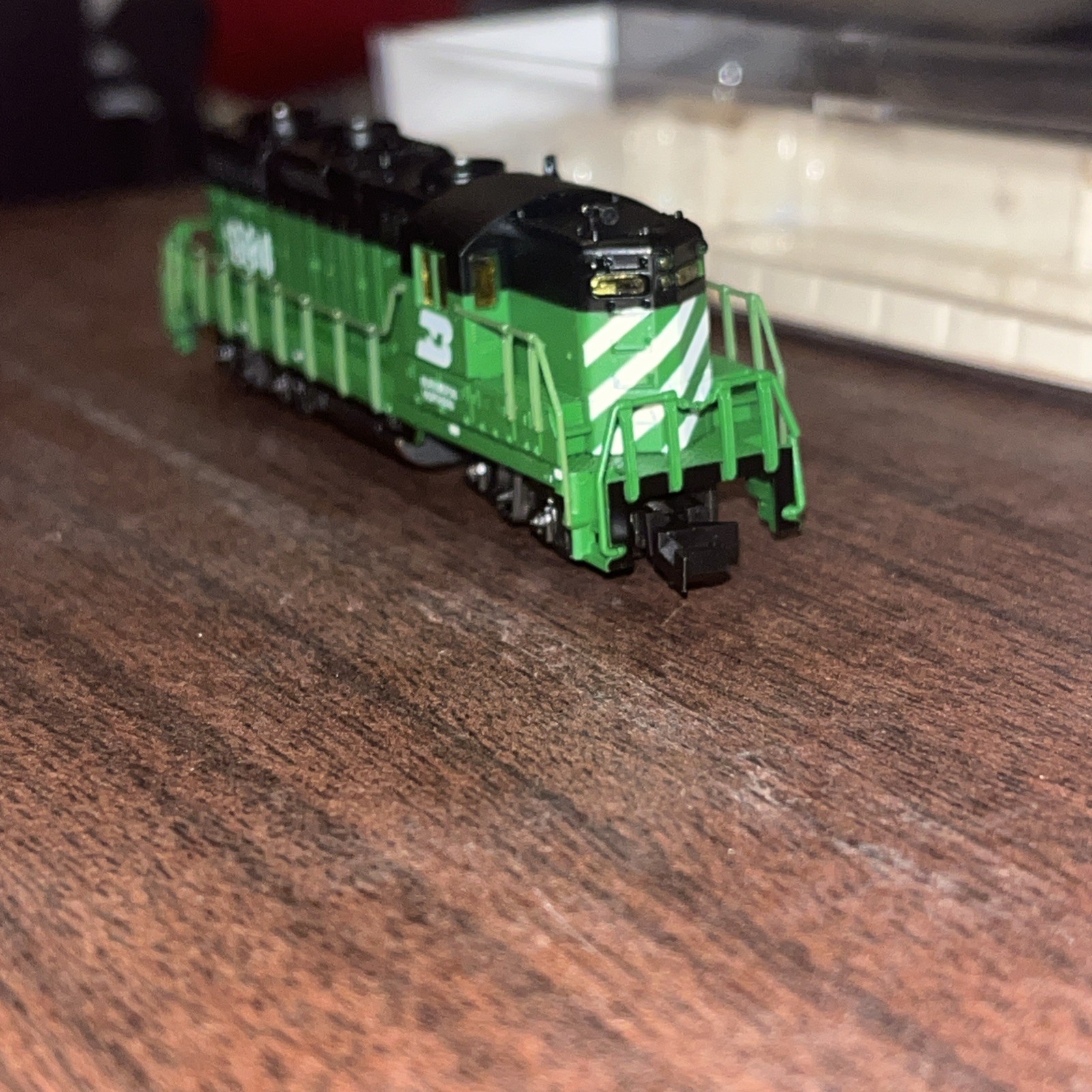 Life Like N Scale Locomotive GP18 Hi Nose Burlington Northern 1994