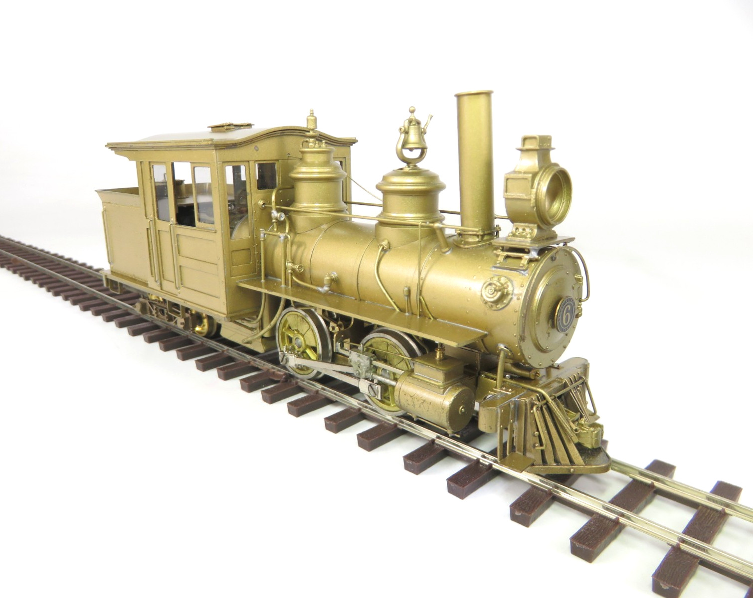 NJ Custom Brass ST-254-02 On2 Scale Sandy River Rangeley Lakes 0-4-4T Locomotive