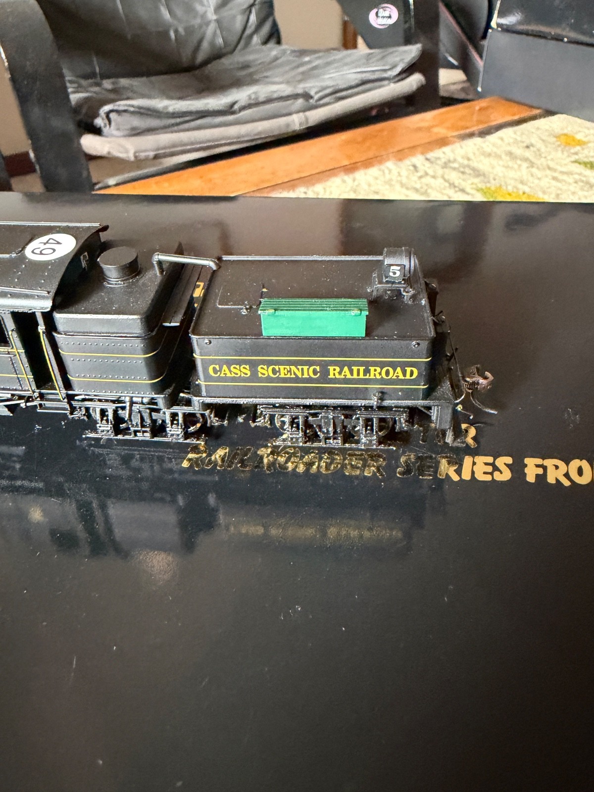 Bachmann Spectrum HO #5 80-Ton 3 Truck Shay DCC/SOUND/CURRENT KEEP/WARR/BOX # 49