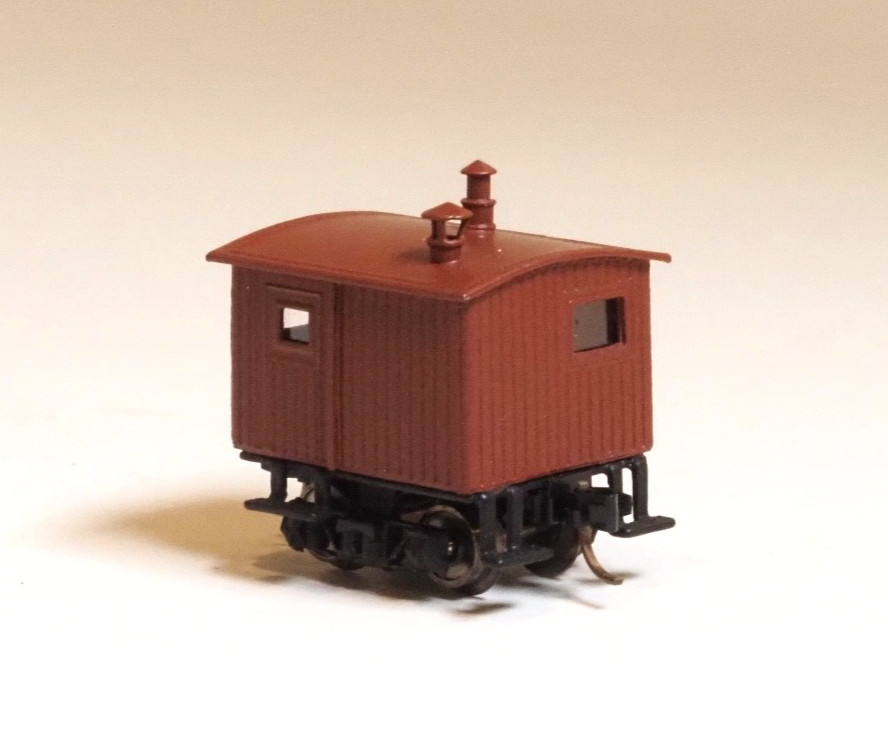 Brass N-scale 30056 Westmodel Logging Caboose early American era