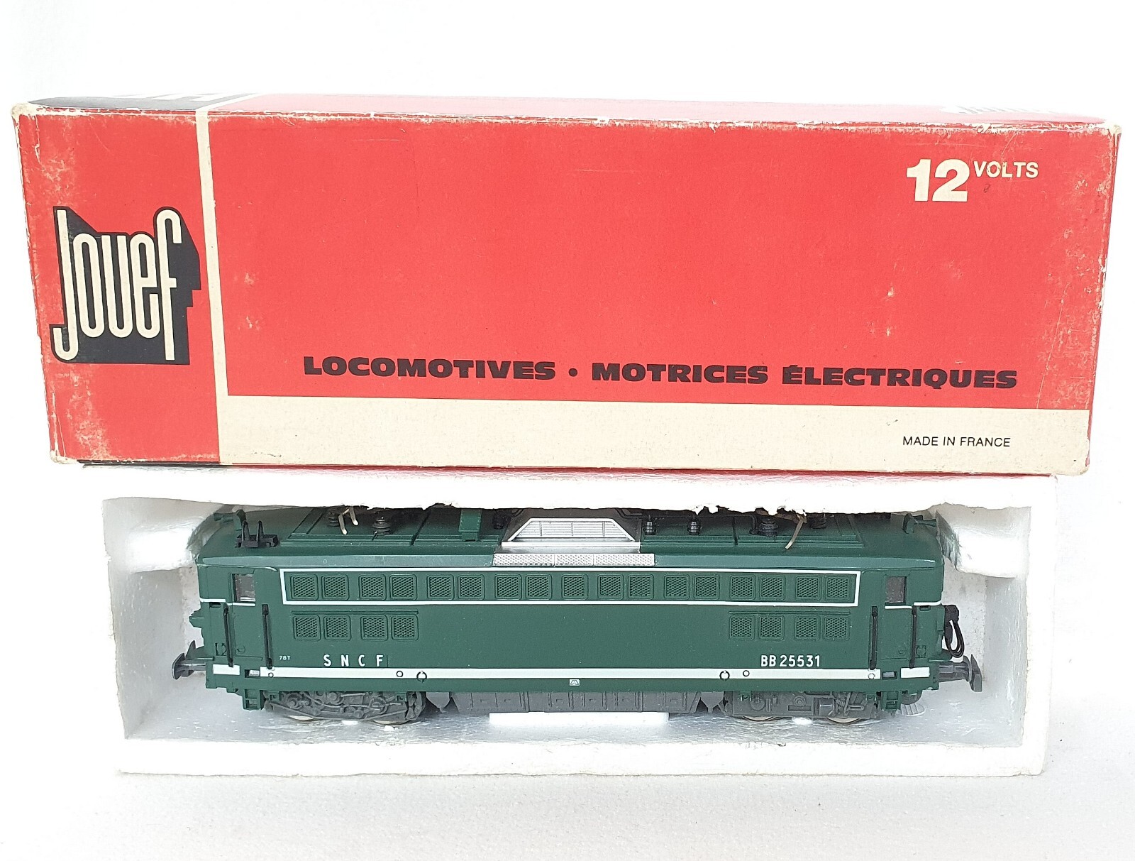 Jouef HO 1:87 SNCF French BB 25531 Medium ELECTRIC LOCOMOTIVE 8362 MIB`78 New!