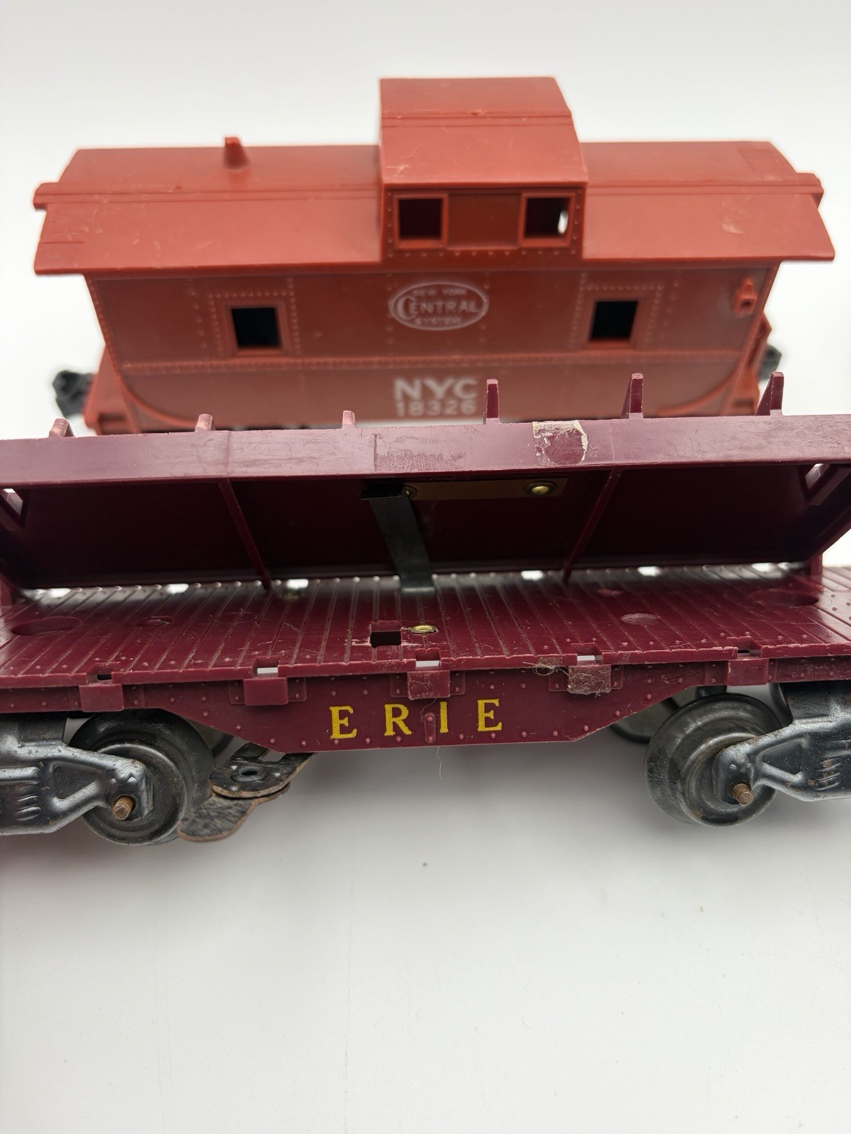 Vintage Marx 490 New York Central Train Set. With Transformer and Track. c Descr