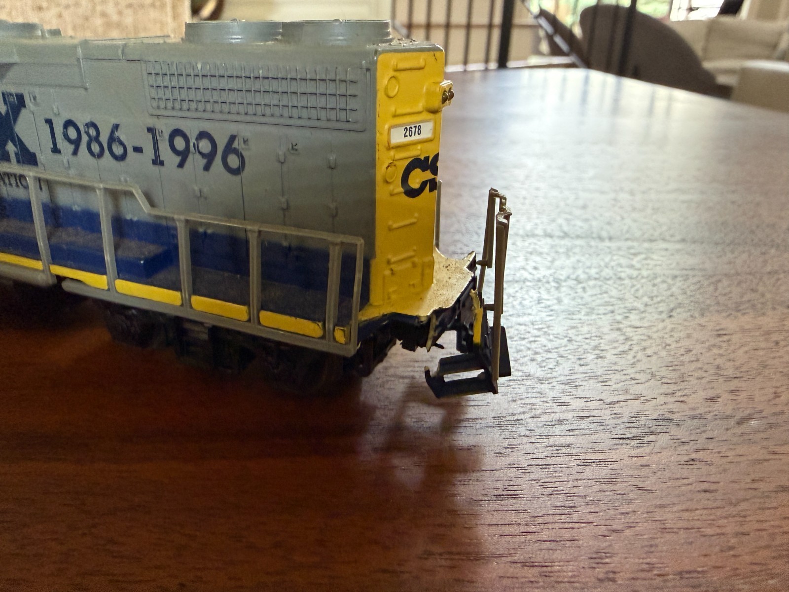 Life-Like HO CSX GP38-2 #2678 1986-1996 Diesel Locomotive TESTED WORKS
