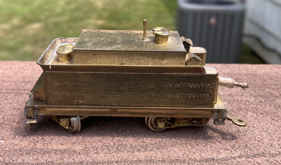 HO United Virginia & Truckee 4-6-0 No. 26 Steam Locomotive Brass Unpainted