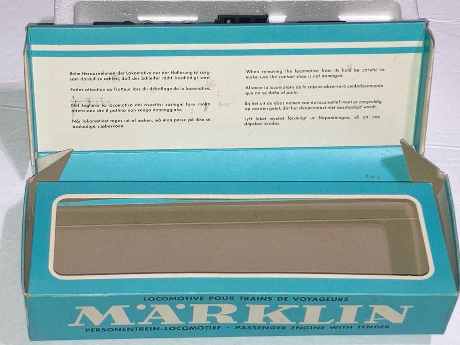 1959 Marklin Locomotive Engine & Tender #3003 West Germany RUNS – SEE VIDEO CLIP