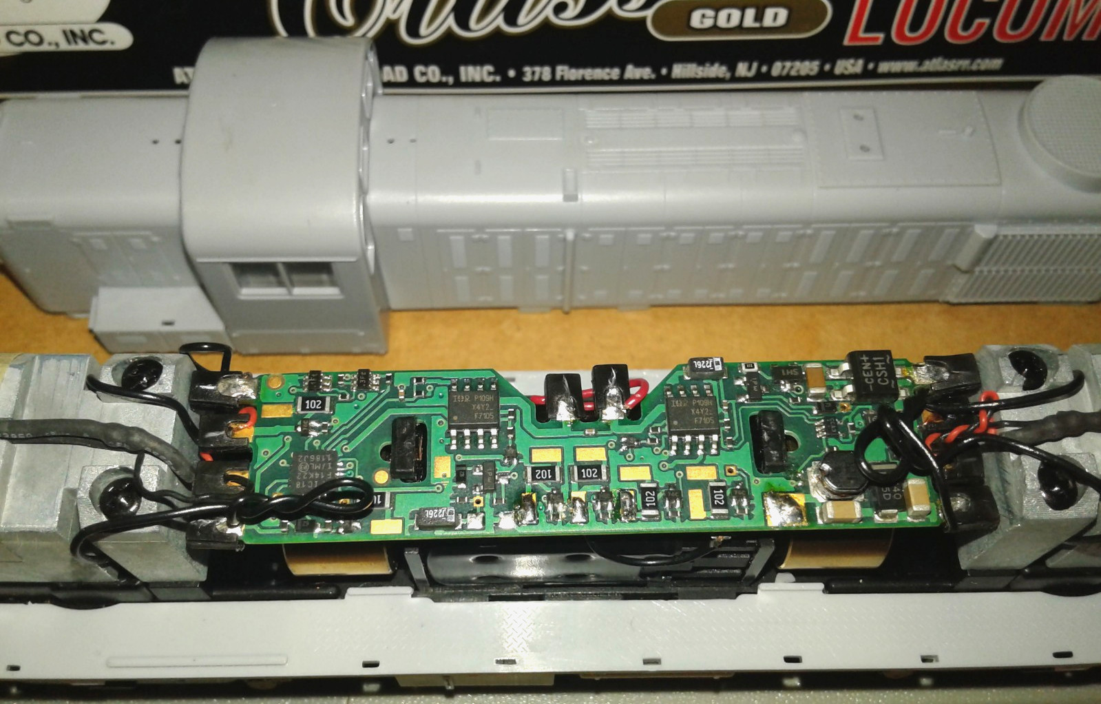 HO SCALE ATLAS ALCO RS3 UNDECORATED DCC TCS T6X