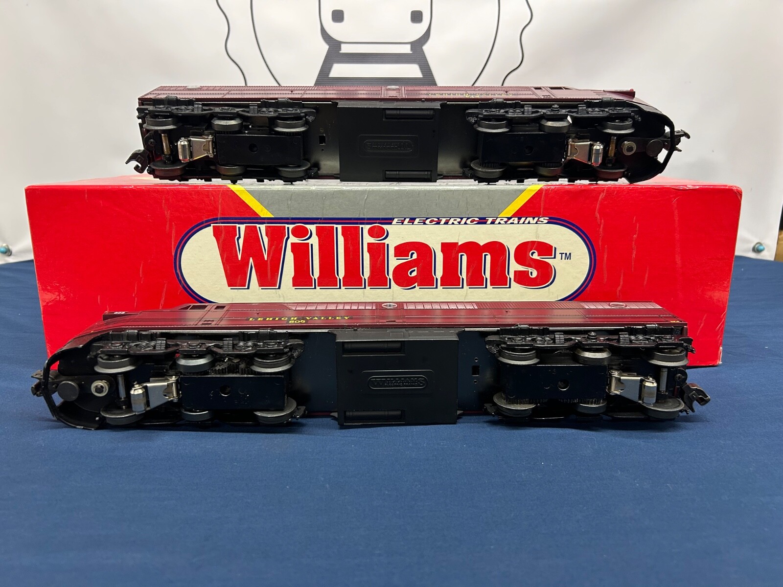 Williams Lehigh Valley #605/613 Alco PA AA Diesel Engine Set AC-1011 *READ*