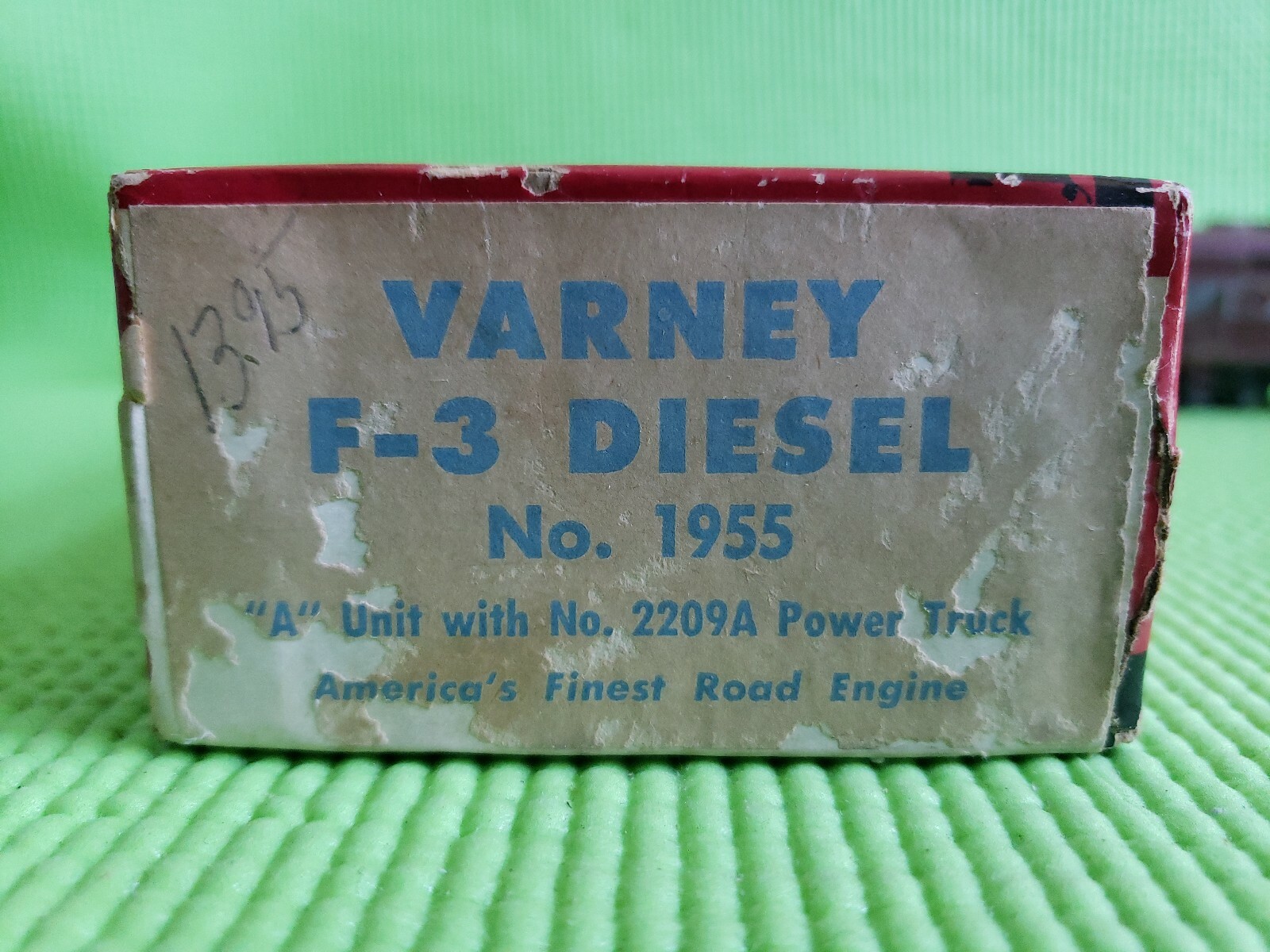 VINTAGE NO 1955 Varney F-3 DIESEL “A” UNIT WITH NO 2209A POWER TRUCK ENGINE 1952