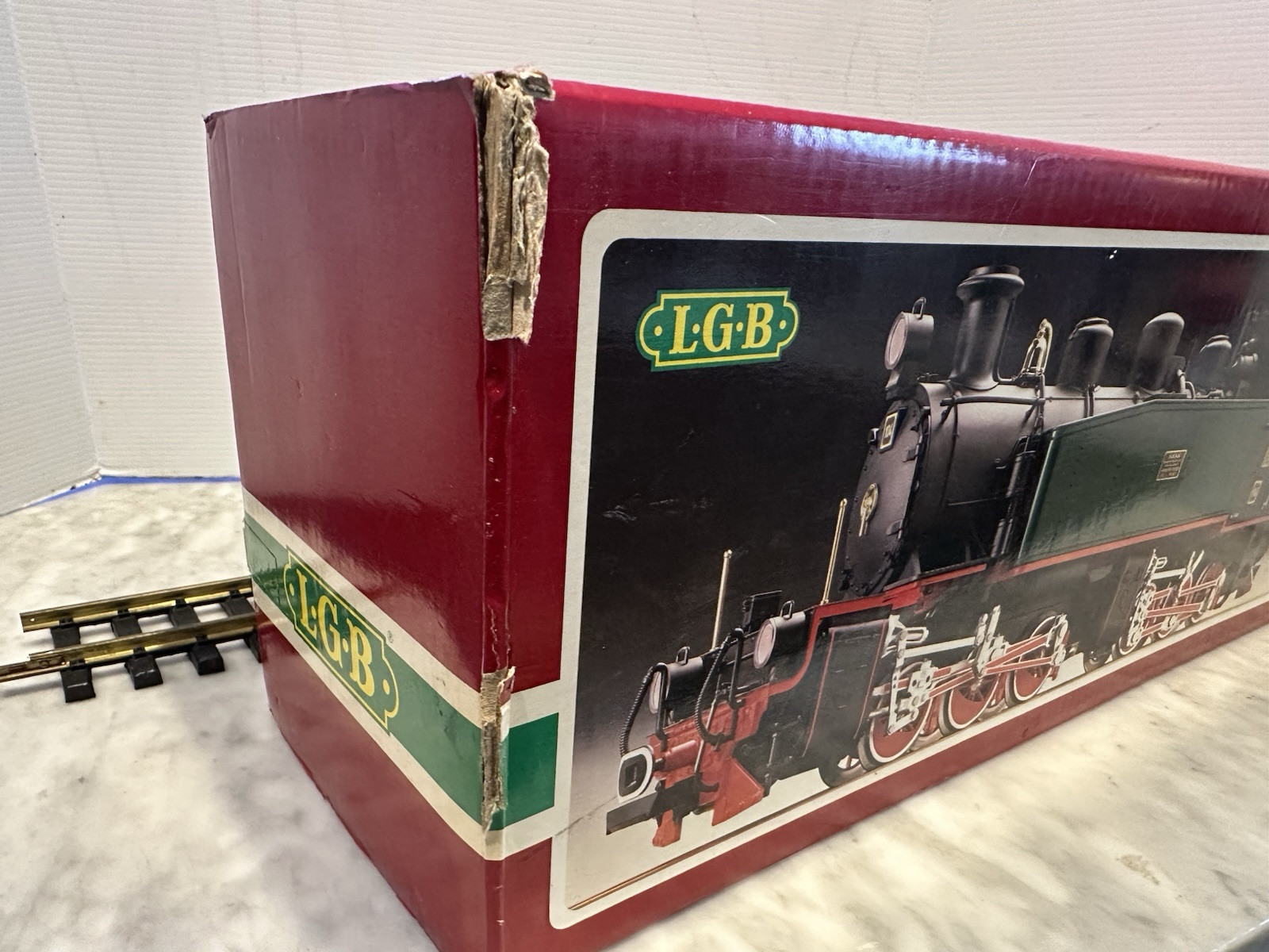 Lgb G 2085D ESG 0-6-6-0 Mallet Steam Engine #104 In Box