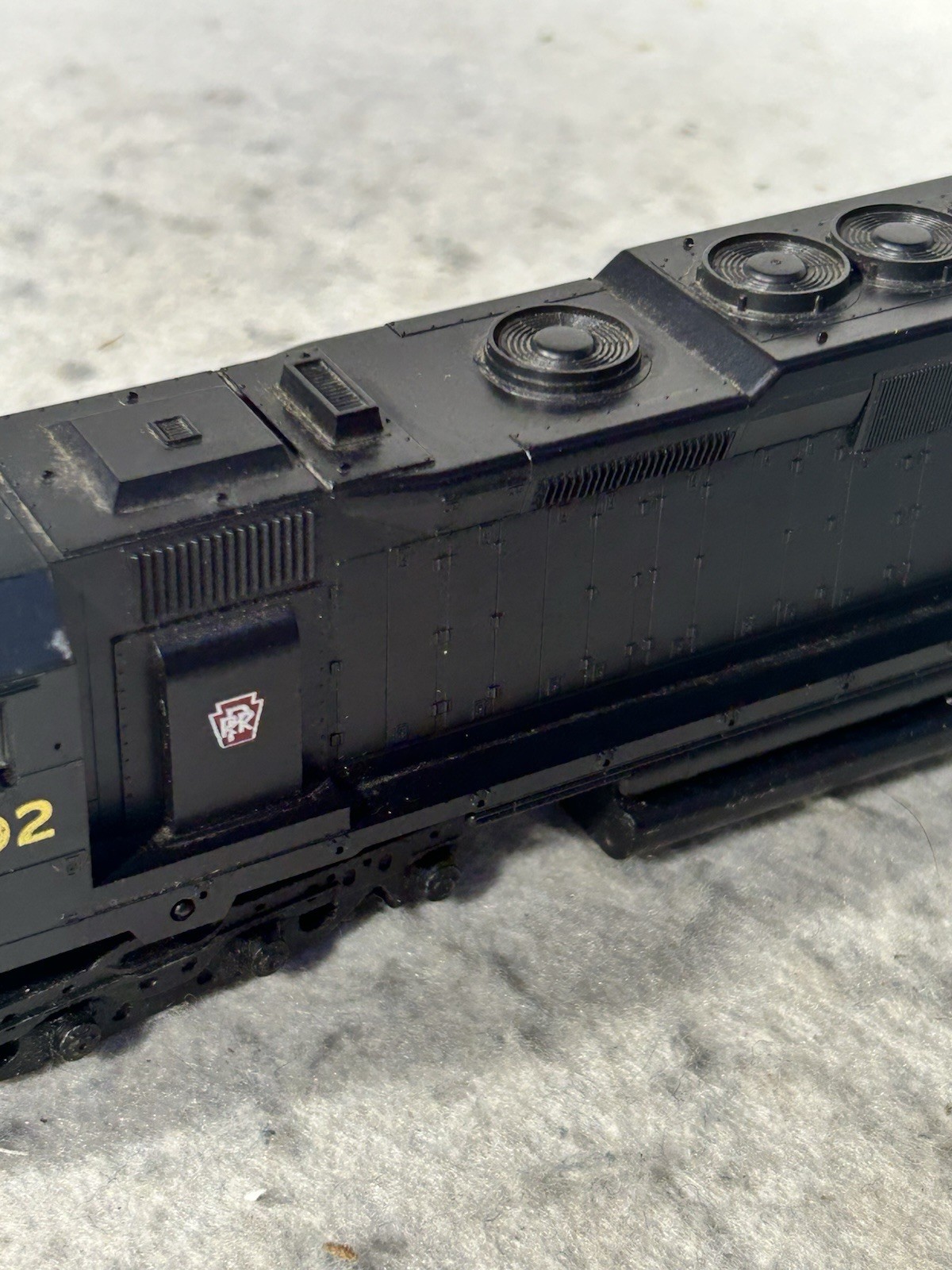 Massive Athearn Pennsylvania RR DD-40 Locomotive 2 Motors HO (Ex Box)