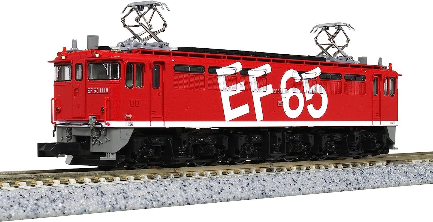 KATO N Gauge EF65 1118 Rainbow 3061-3 Railway Model Electric Locomotive