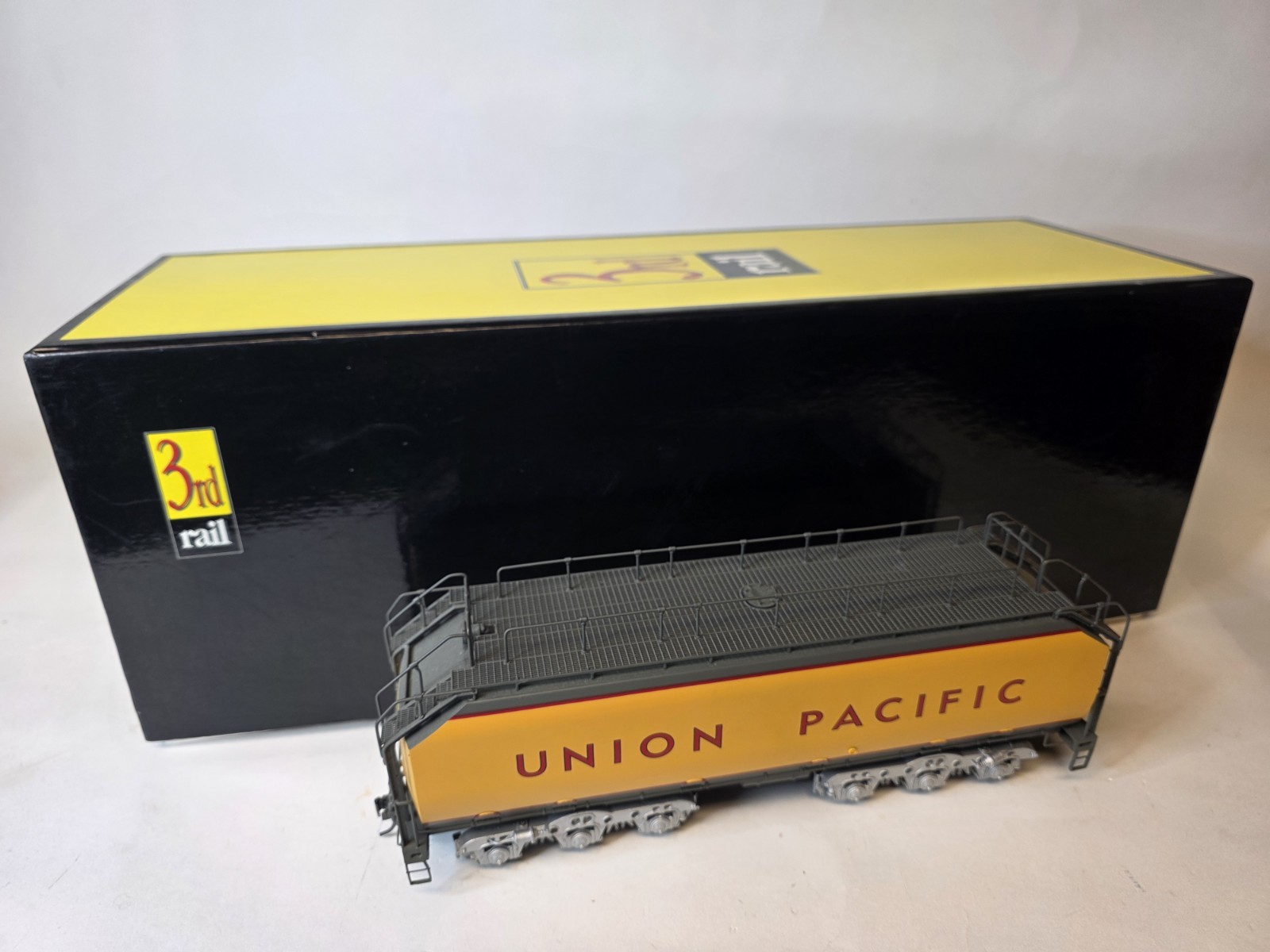 3rd RAIL UP Brass O Scale Water Tender Run with Bigboy, 844, Challenger 3985 NIB
