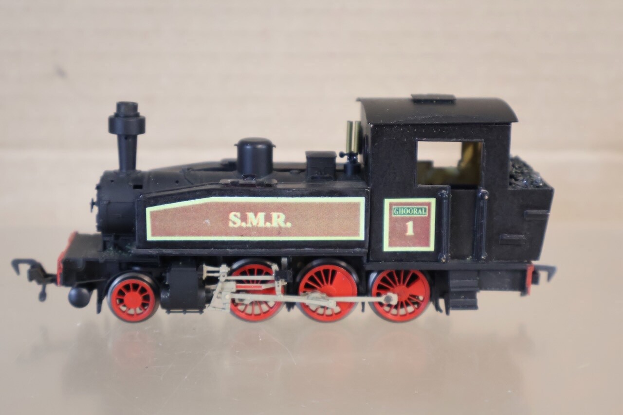 FLEISCHMANN 4033 K KIT BUILT O-16.5 NARROW GAUGE SMR 2-6-0 LOCOMOTIVE 1 om