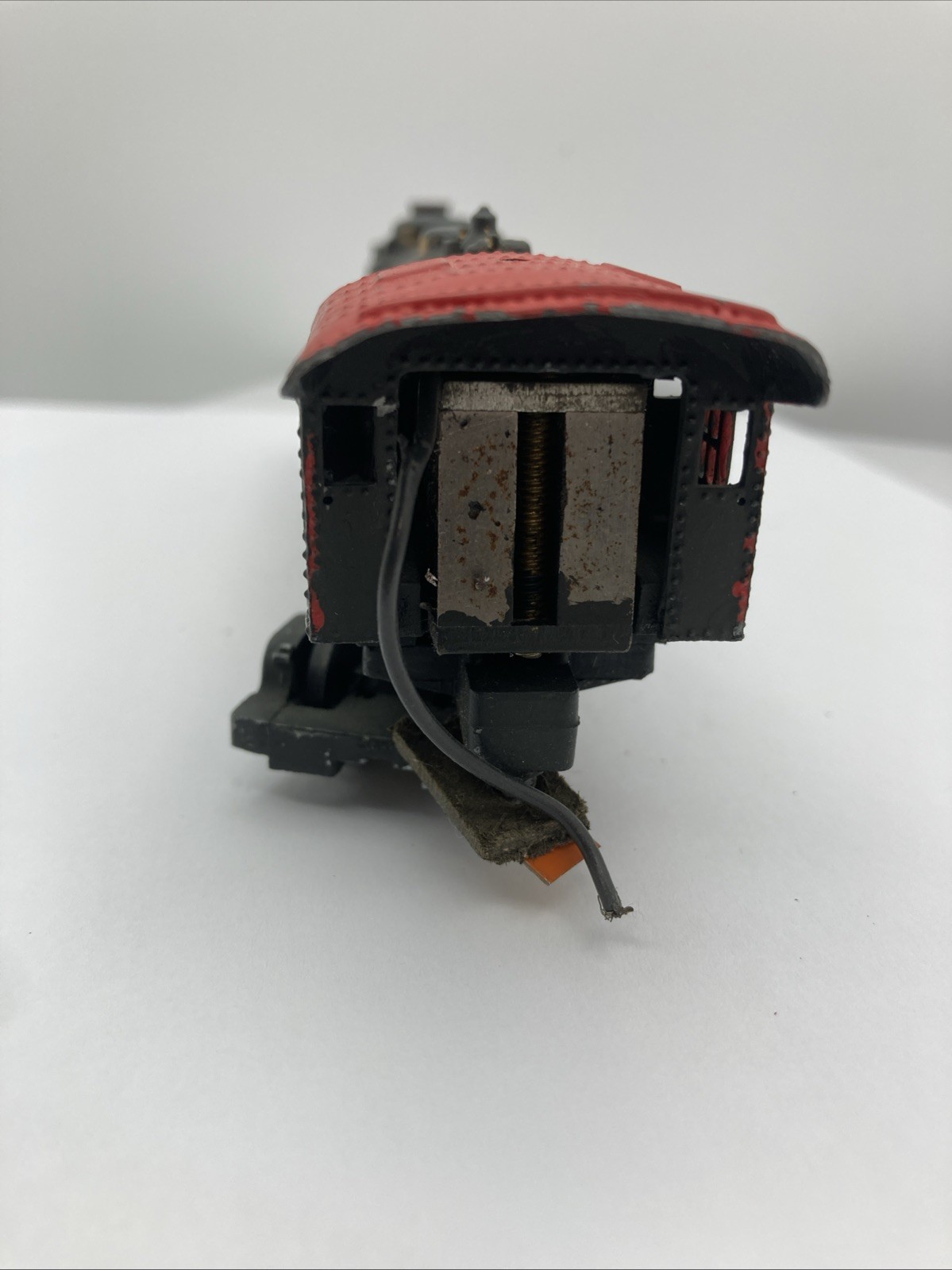 Vintage Unbranded Train HEAVY Metal Locomotive Looks Great Untested 7” Long