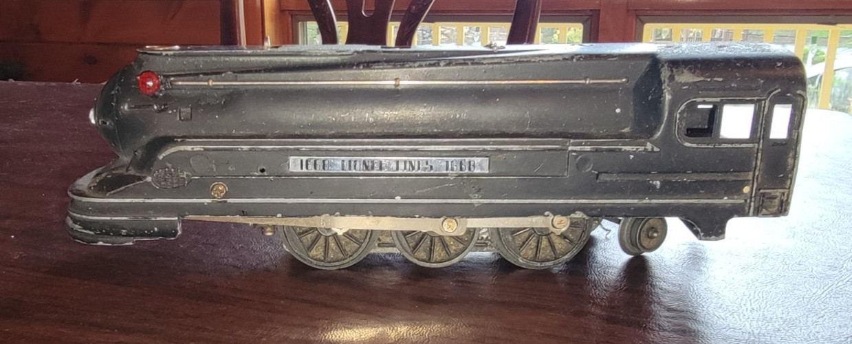 Lionel 1668-E Torpedo Steam Locomotive O Gauge Steel (Parts/Pieces) (20) GB 52